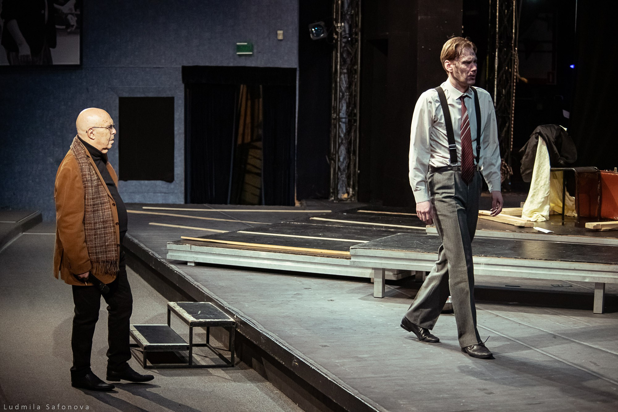 Театр Эрмитаж. Репетиция спектакля «Гамлет. Путь к отцу». Режиссёр Михаил Левитин. Lucytheatre
