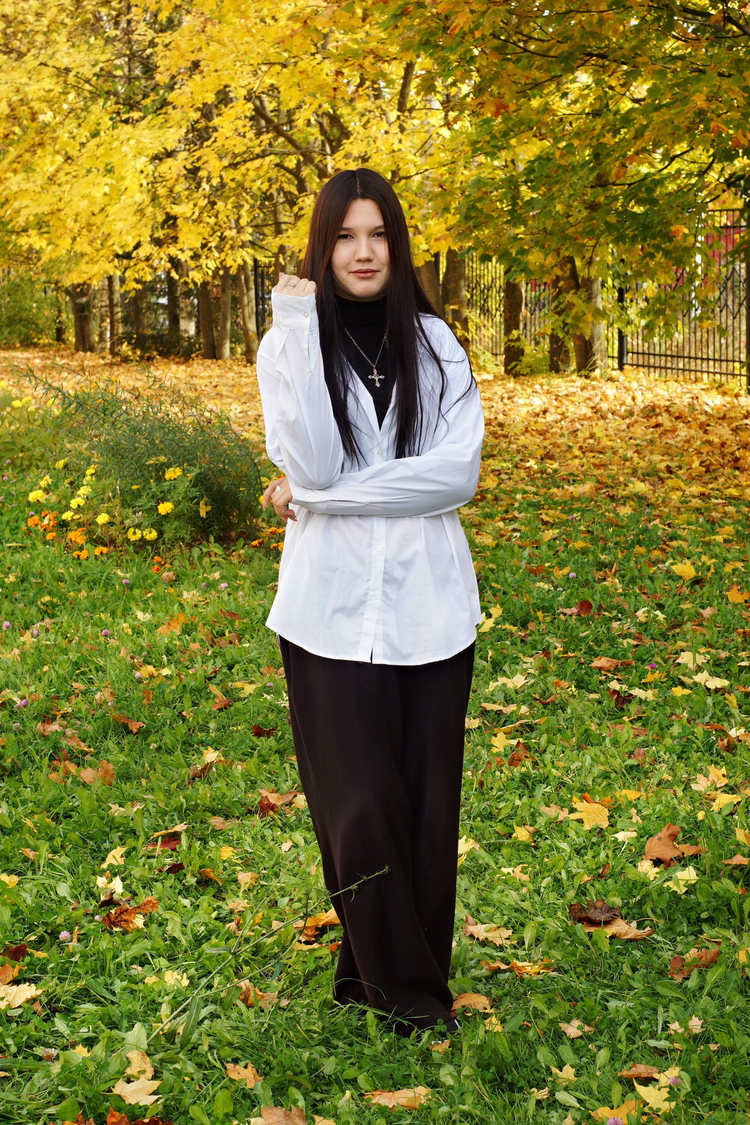 Осенняя фотосессия в школе г. Йошкар-Ола