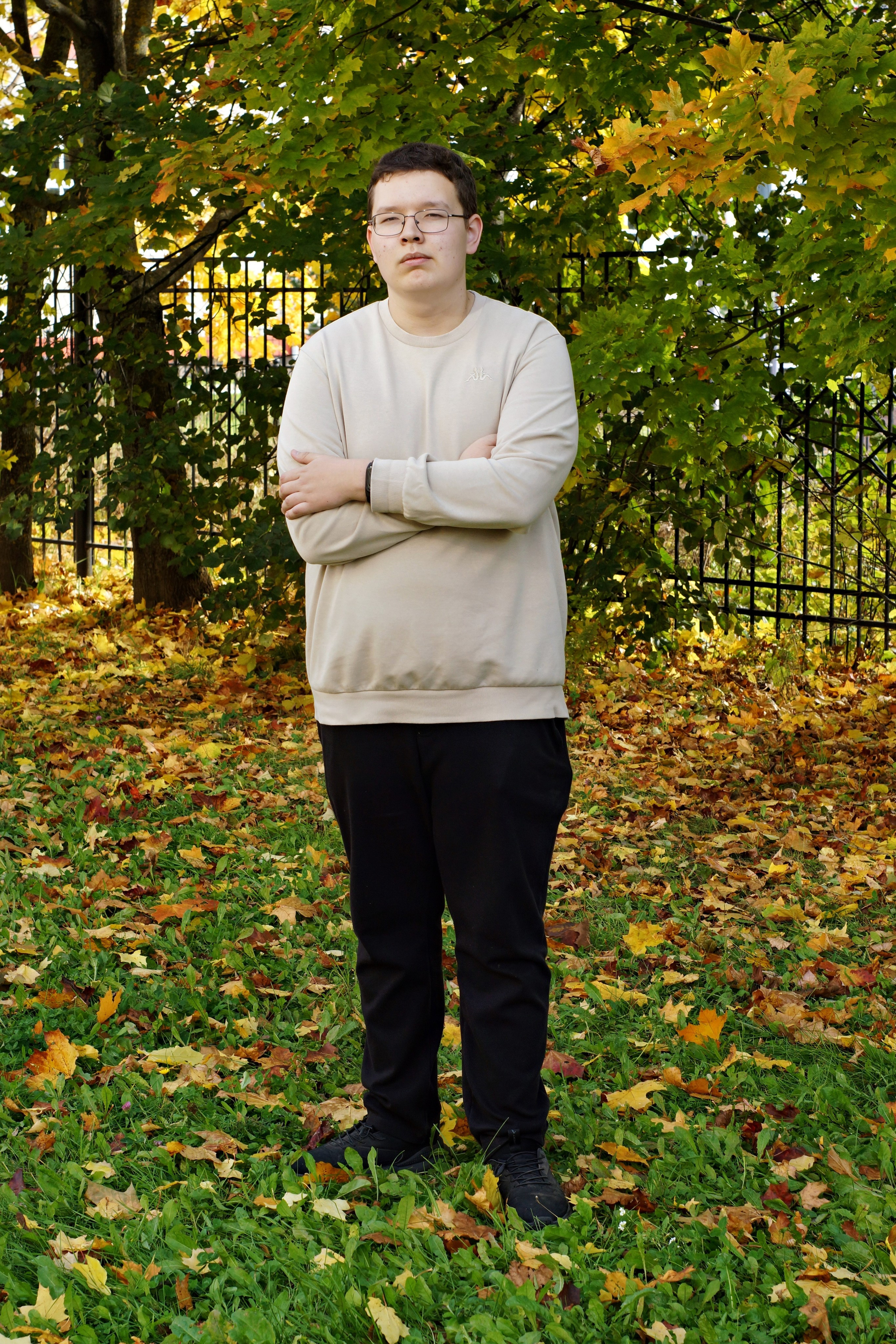 Осенняя фотосессия в школе г. Йошкар-Ола