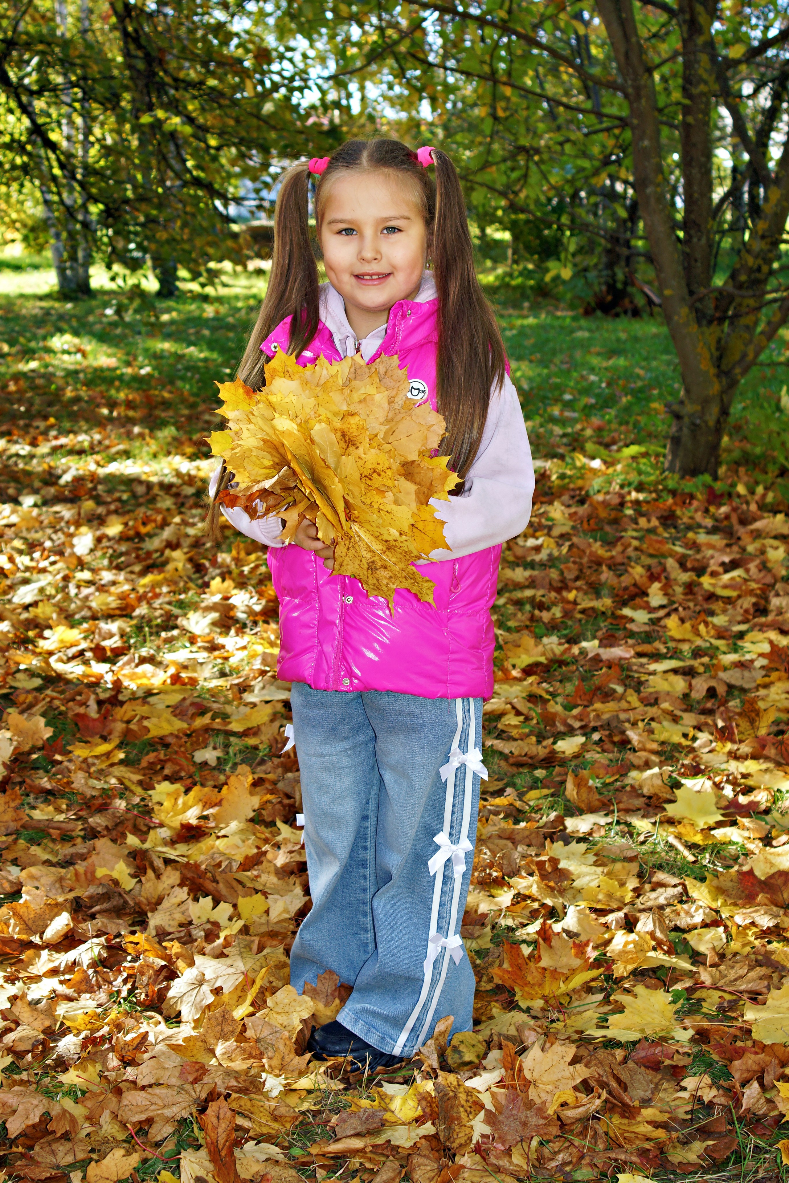 Осенняя фотосессия в детском саду г. Йошкар-Ола