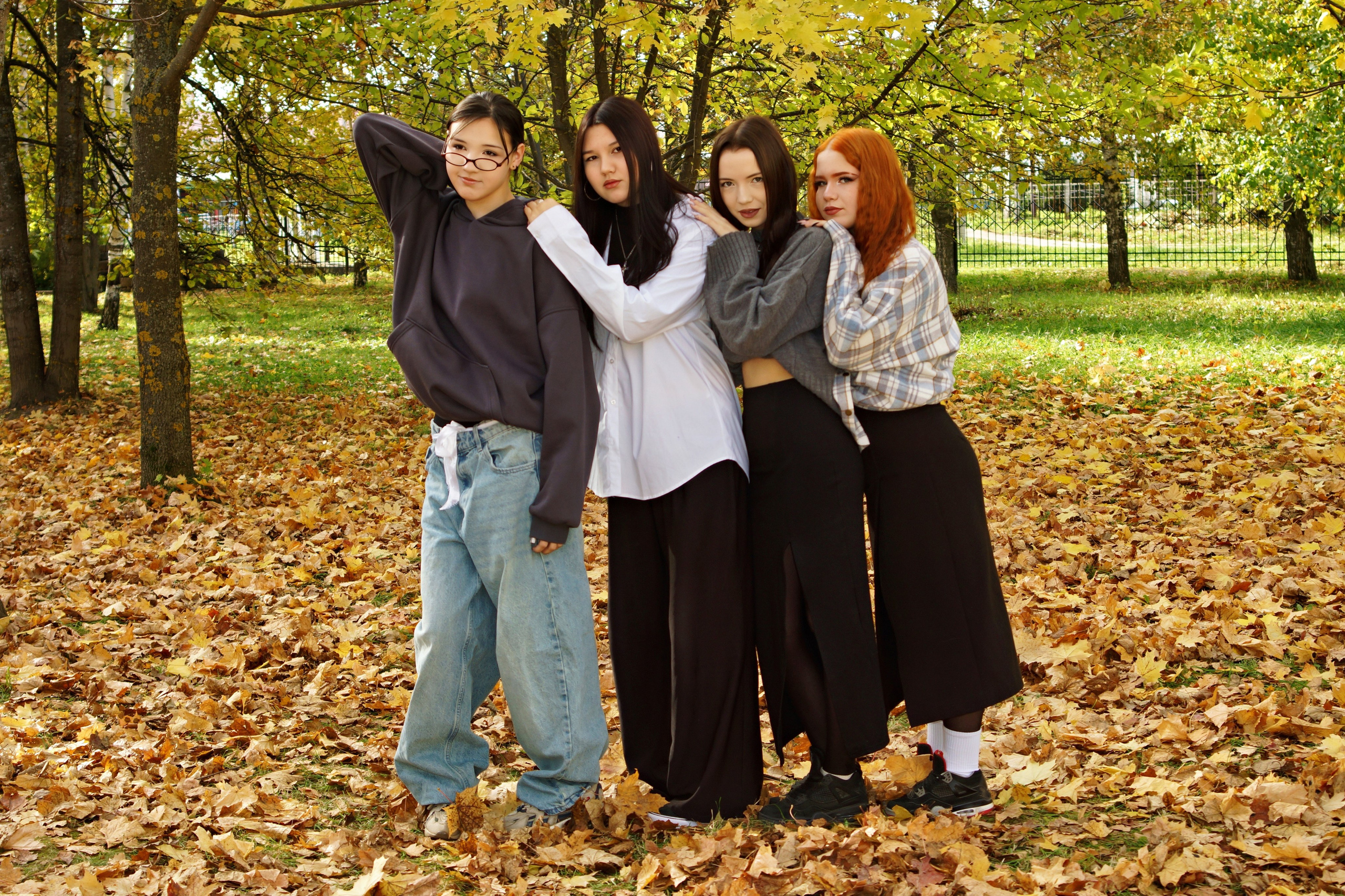 Осенняя фотосессия в школе г. Йошкар-Ола