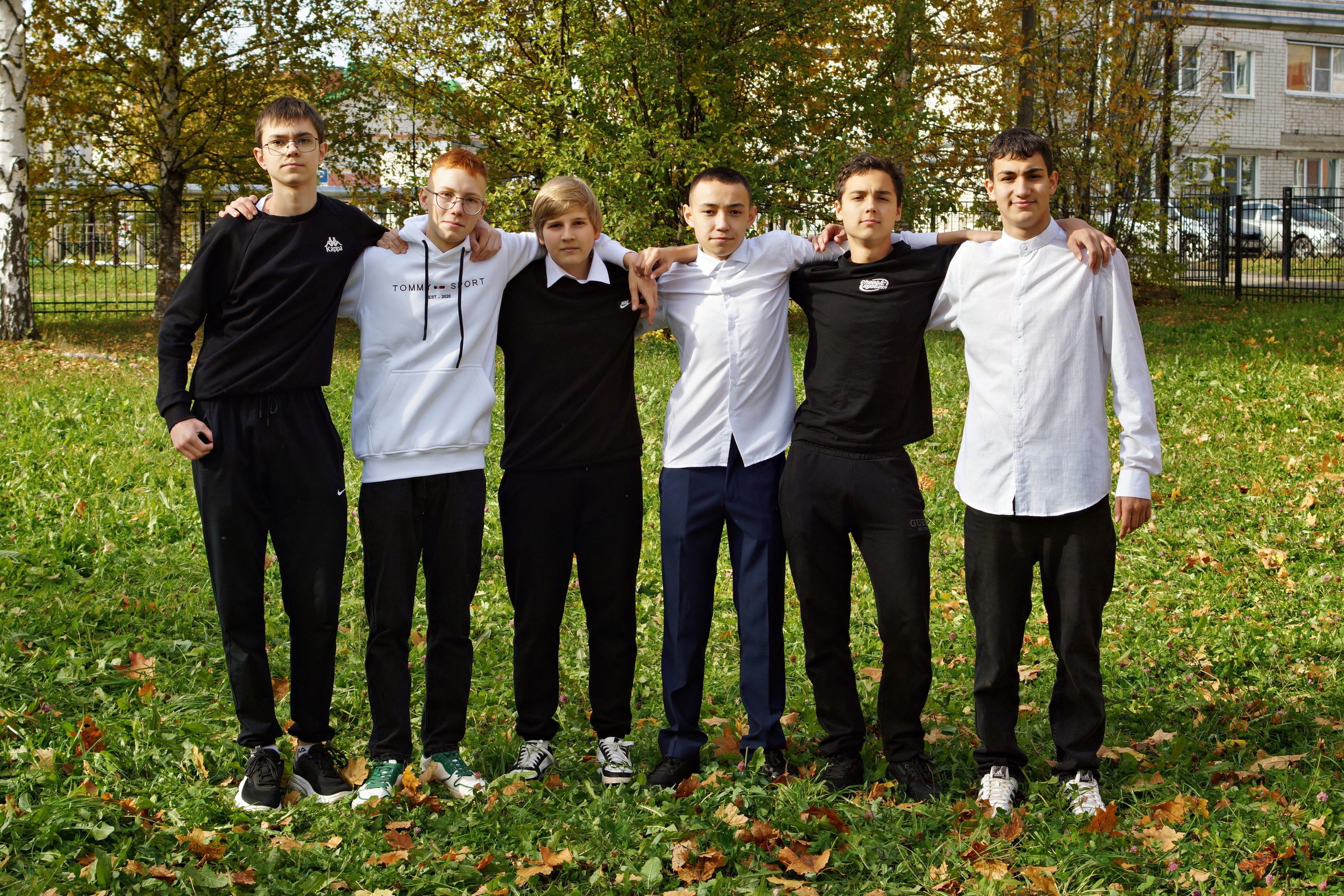 Осенняя фотосессия в школе г. Йошкар-Ола