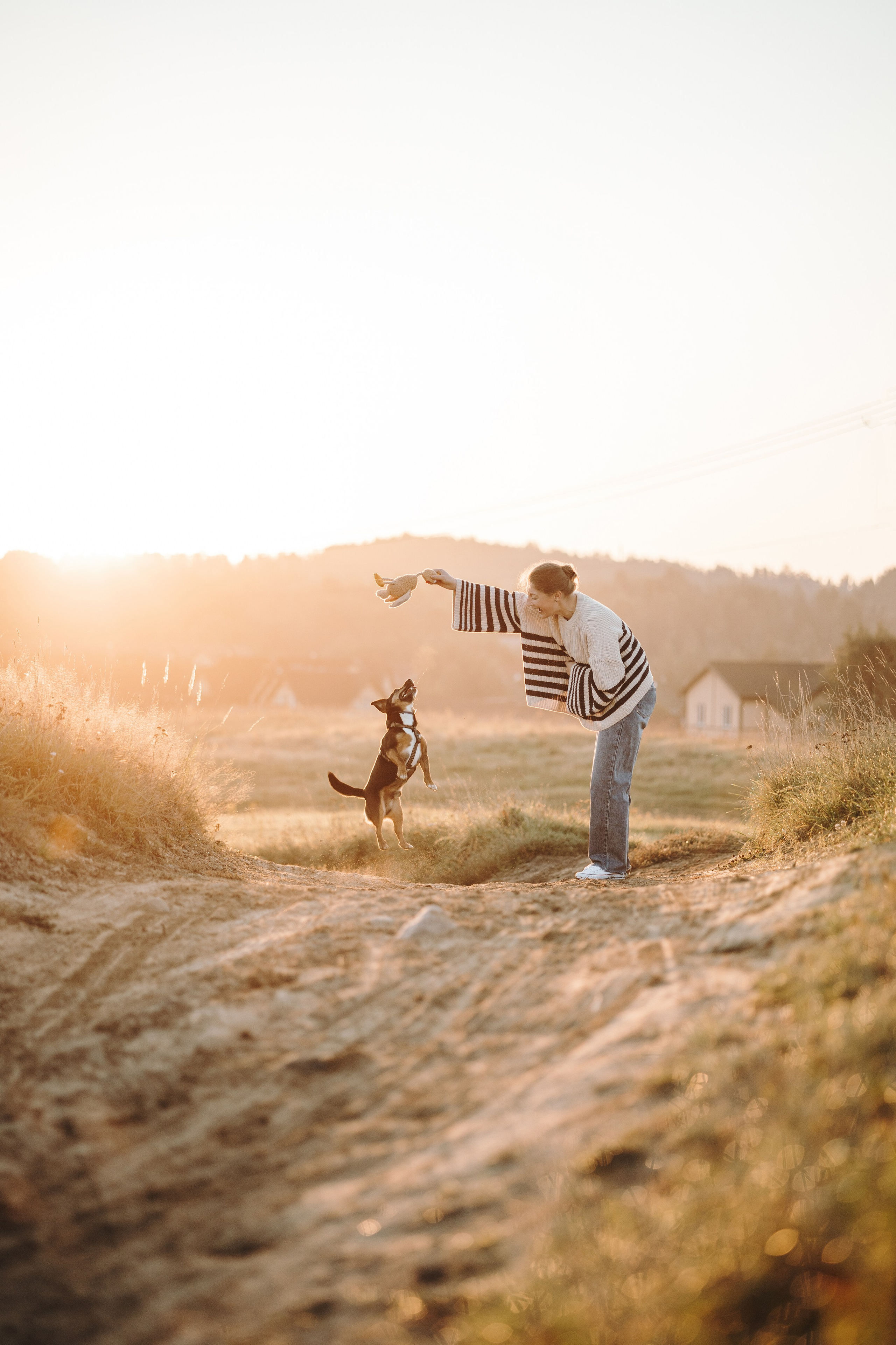 Ольга и Рекс. Фотограф — Анималист | Санкт-Петербург