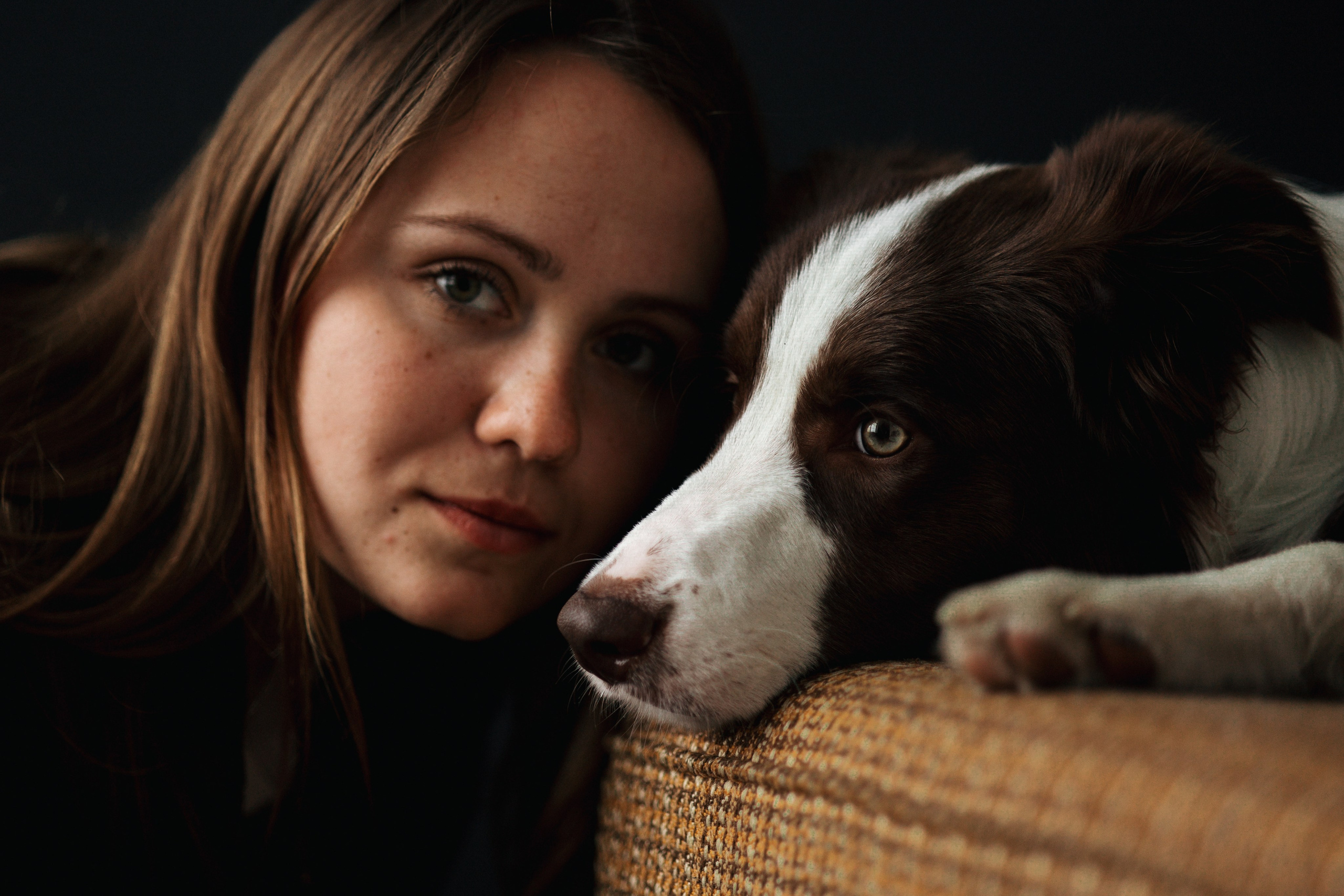 Настя и Симба. Фотограф — Анималист | Санкт-Петербург