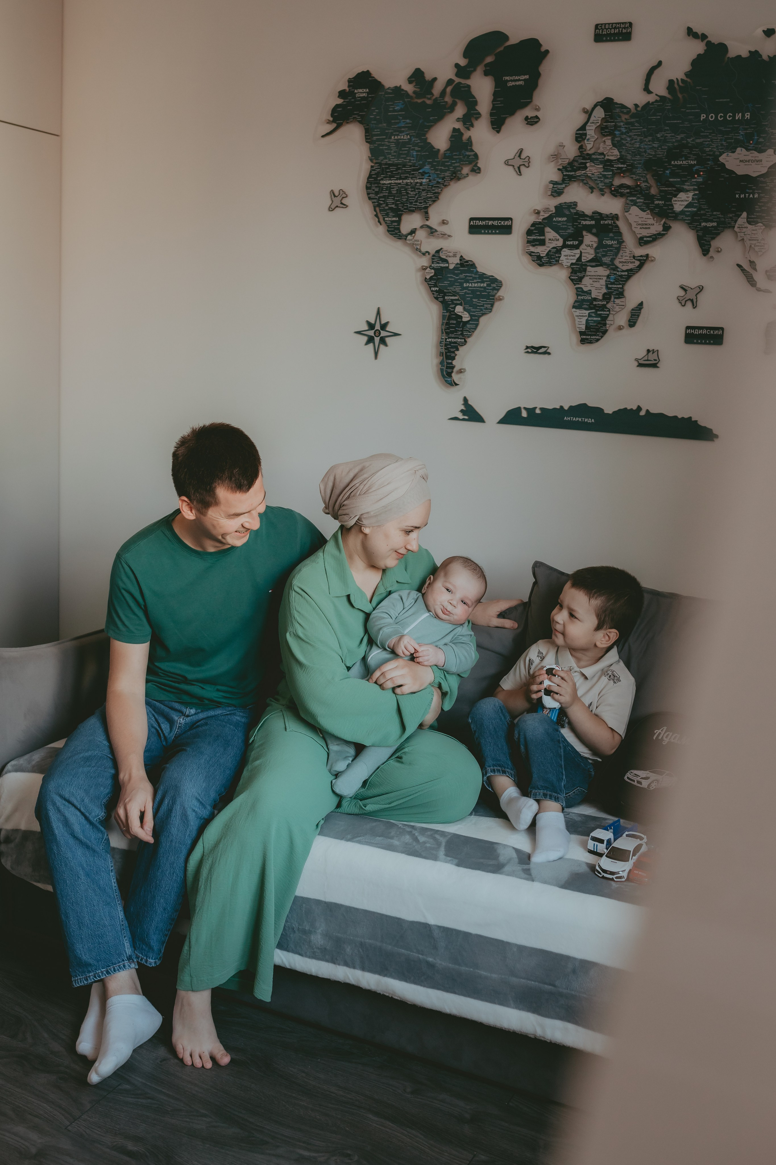 Адам и Исмаил. Семейный и домашний фотограф в Москве и МО Королева Валерия