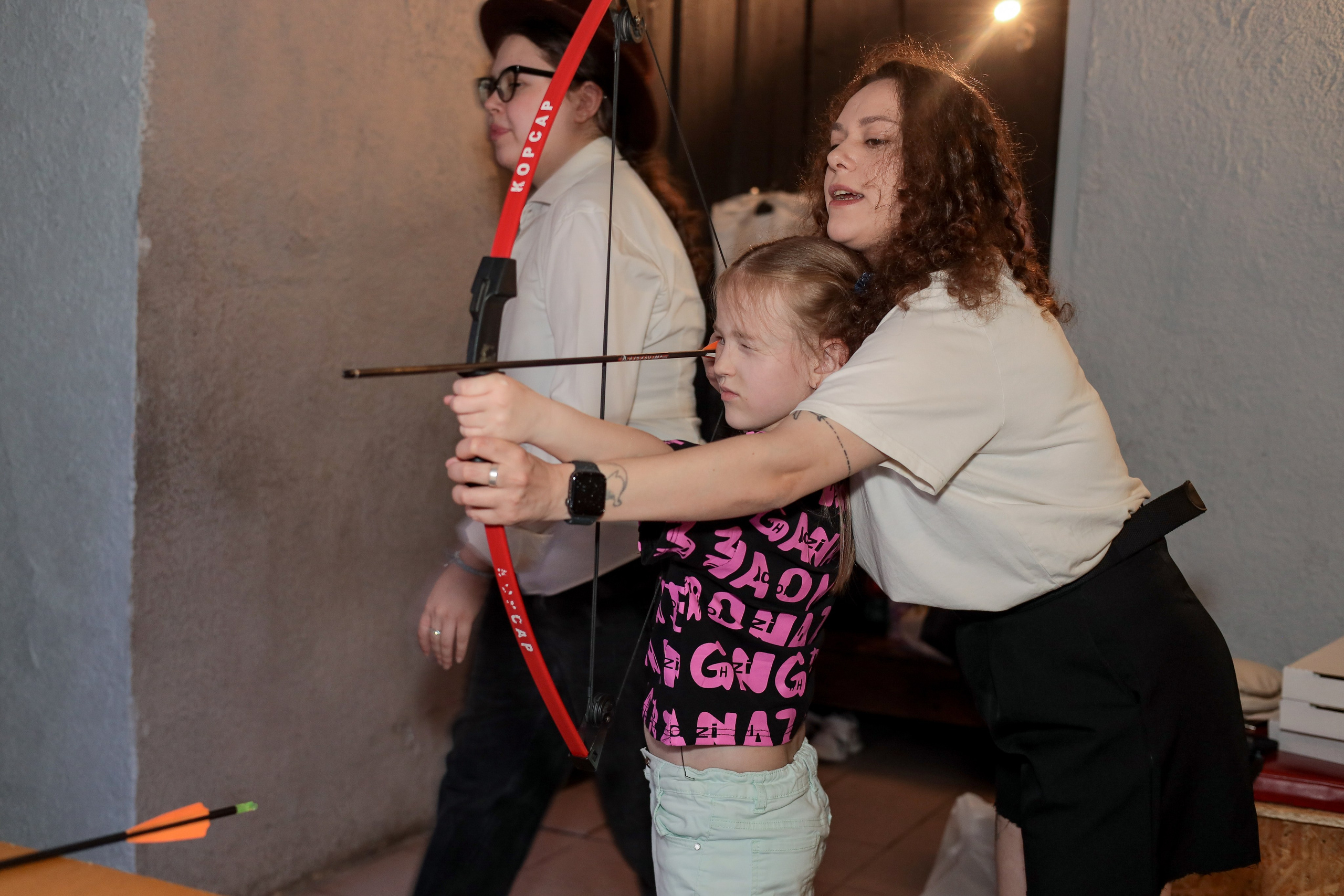 День рождение в стрелковом клубе. Фотограф Надршина Лилия