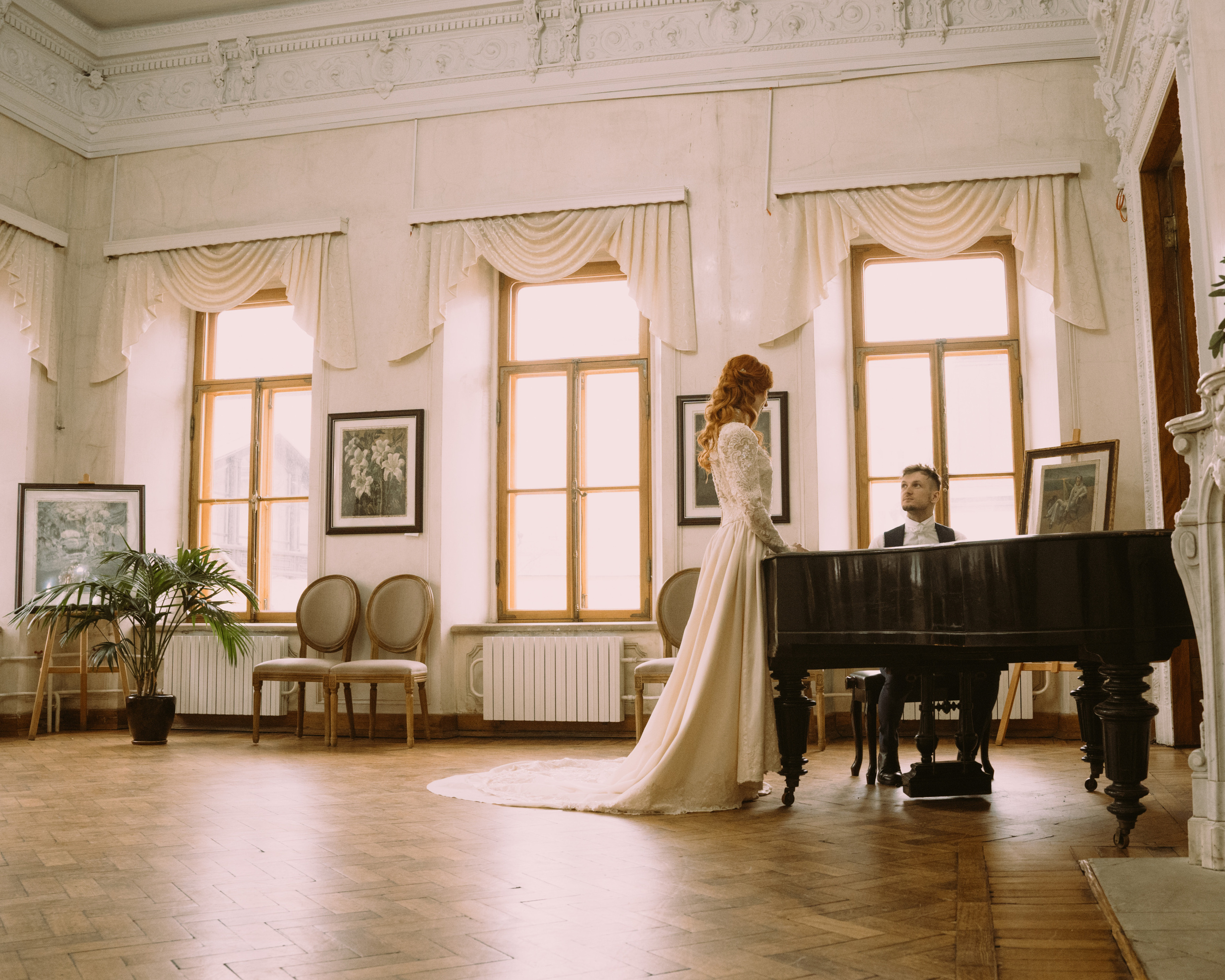 Свадебная фотосессия в музее