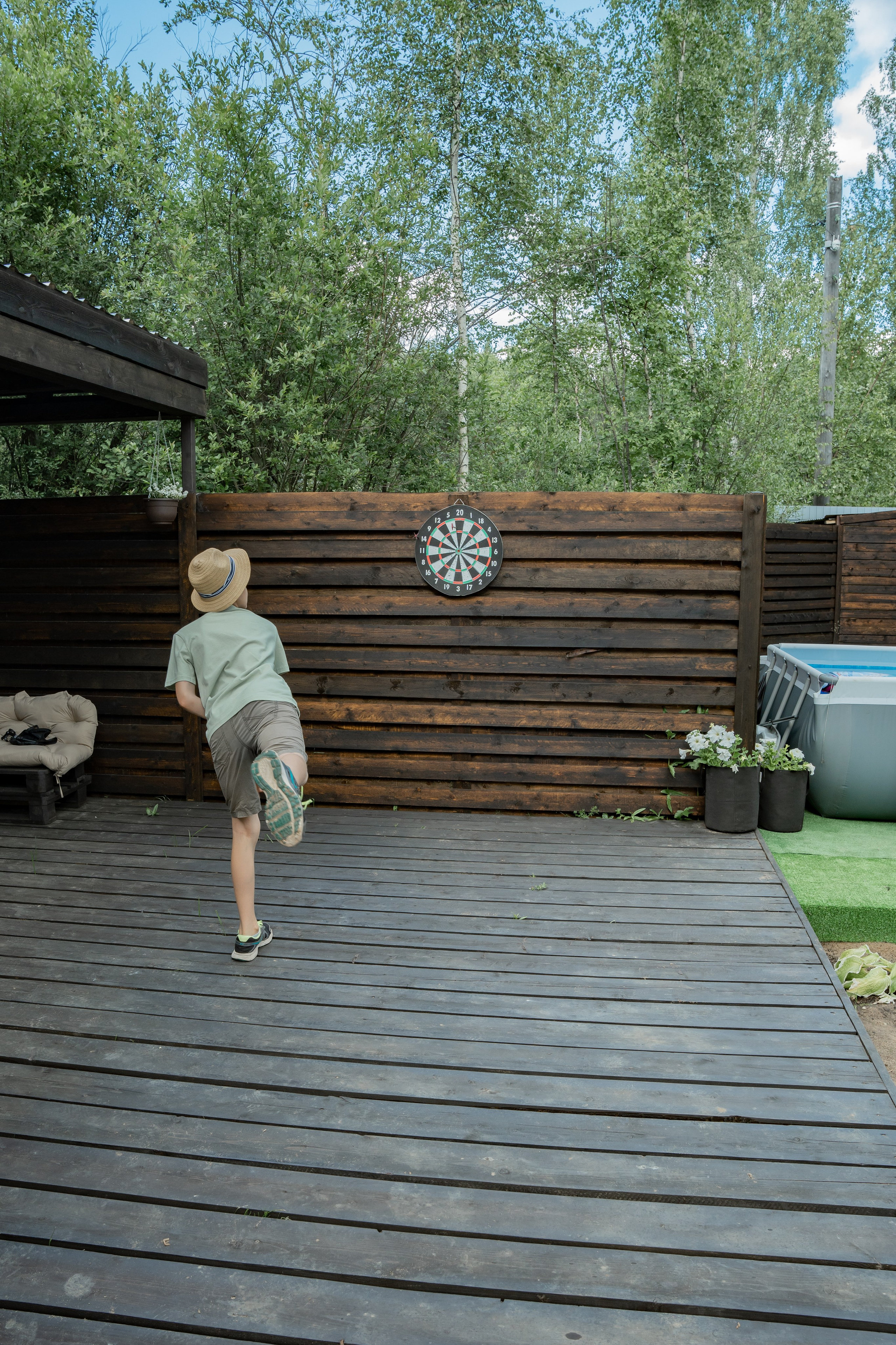 Семья на отдыхе