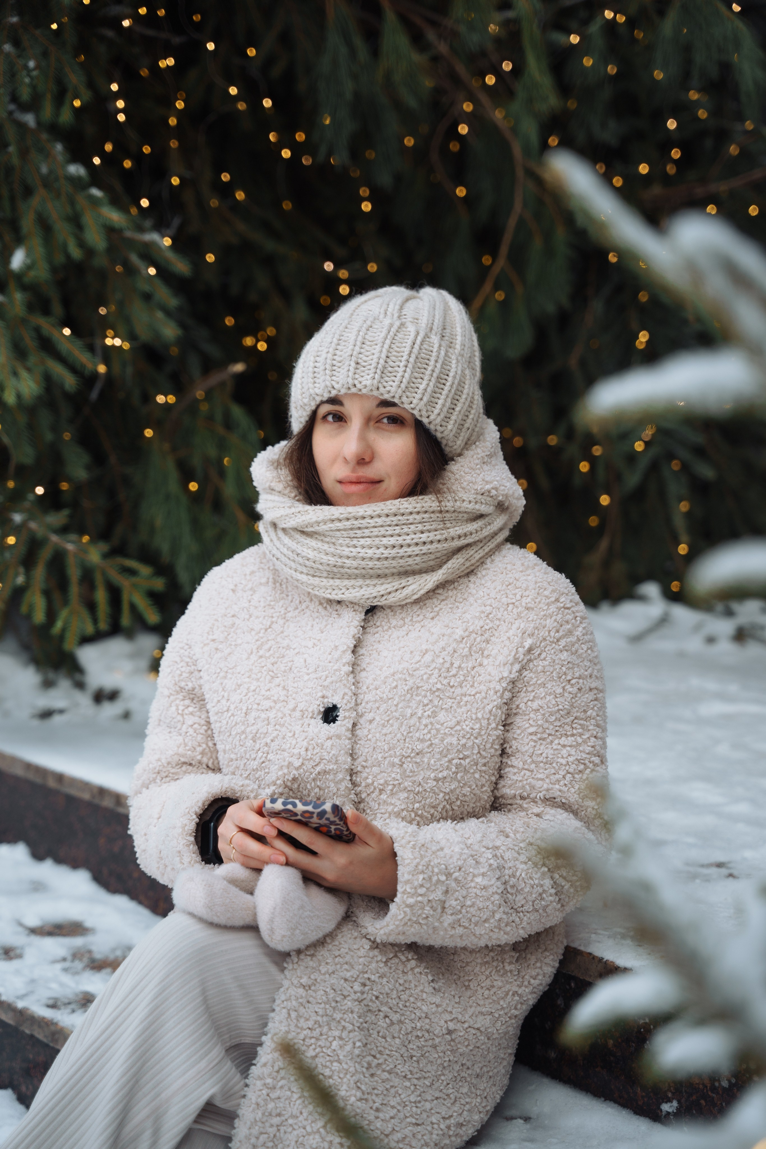 Аделя — зимняя прогулка. Свадебный и семейный фотограф Марина Лежнева, г. Уфа