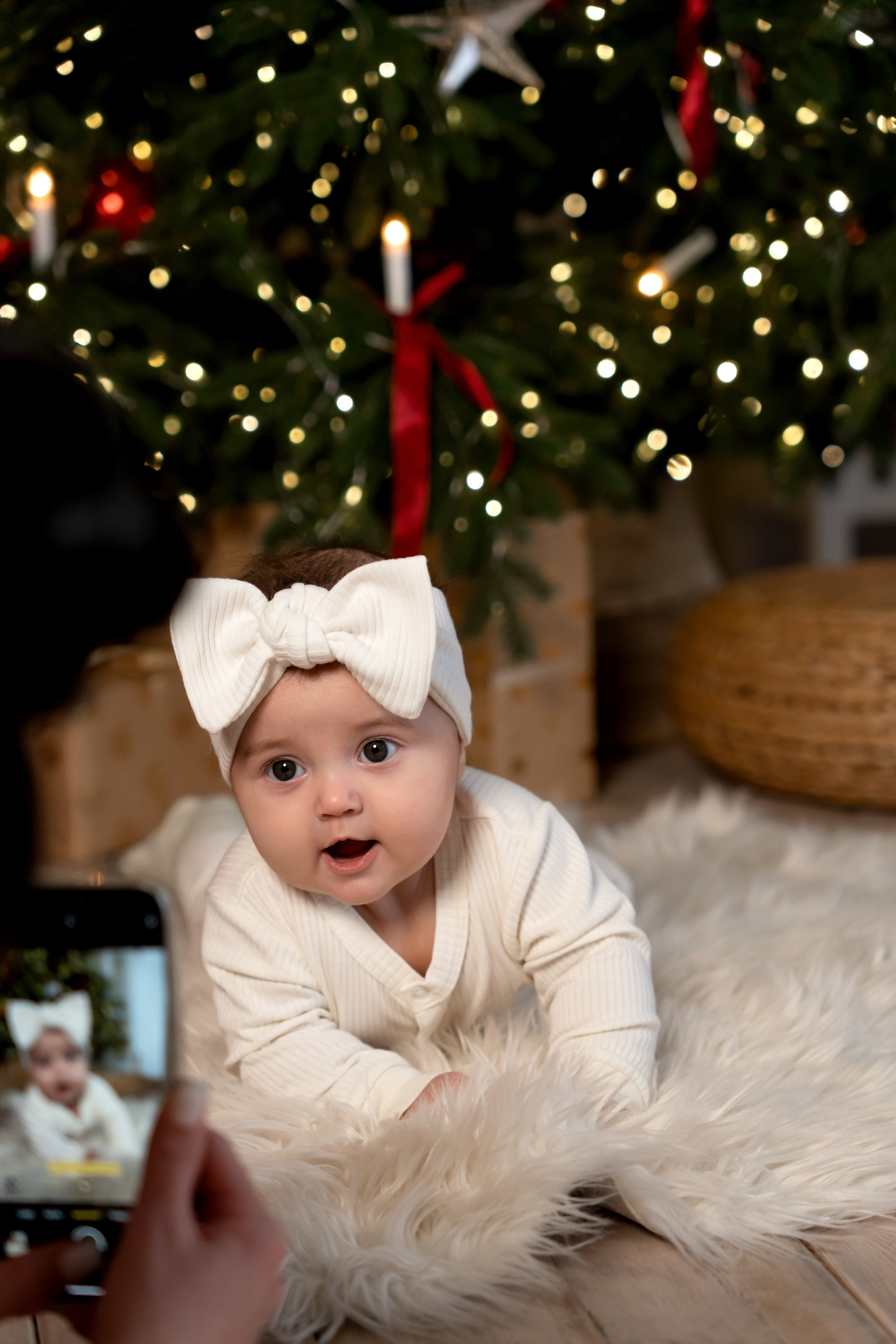 Теплая новогодняя семейная фотосессия. Фотограф в Красноярске. Юлия Чаушанская