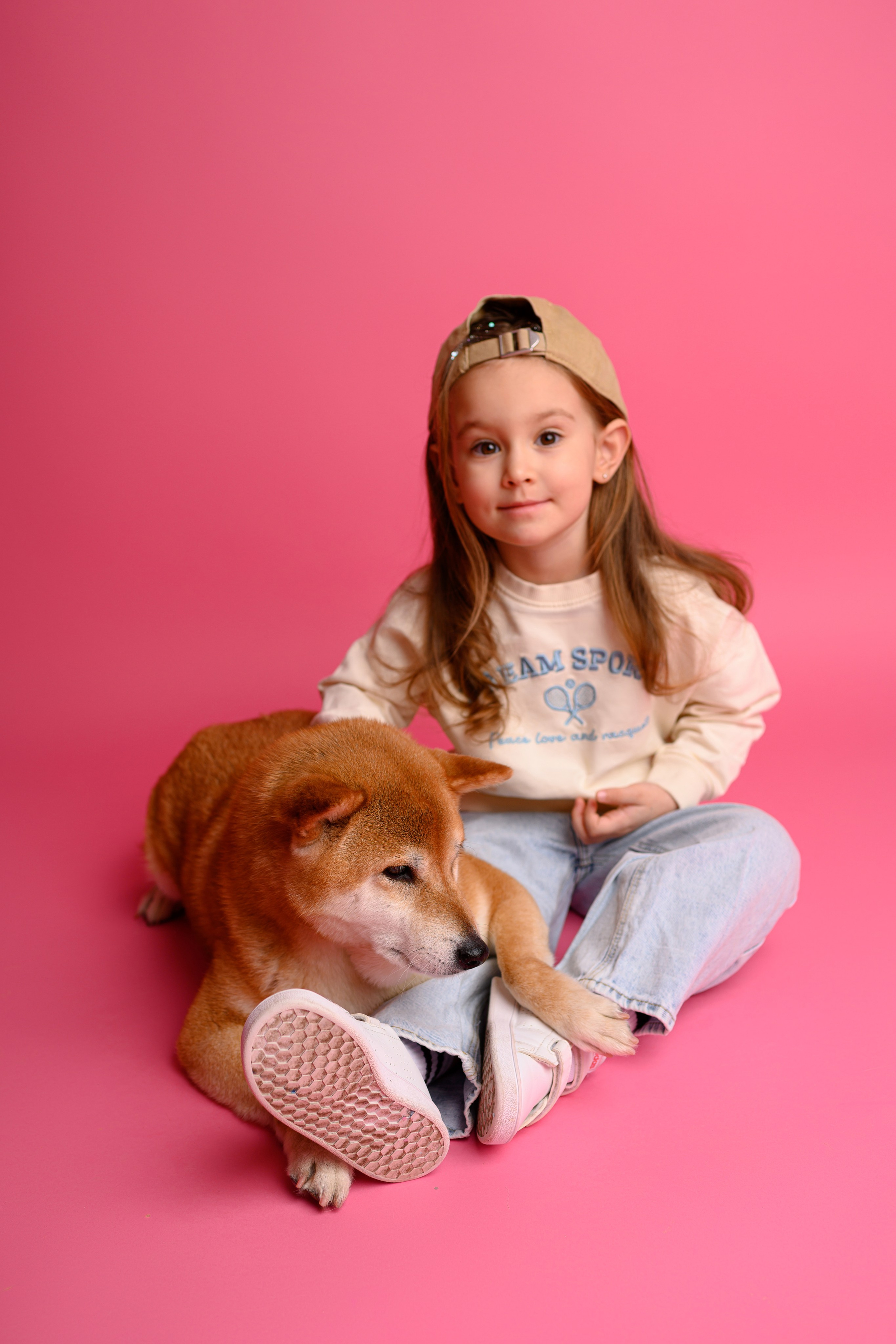 Дети и собачки. Семейный, детский фотограф в Москве Дегтярева Анастасия