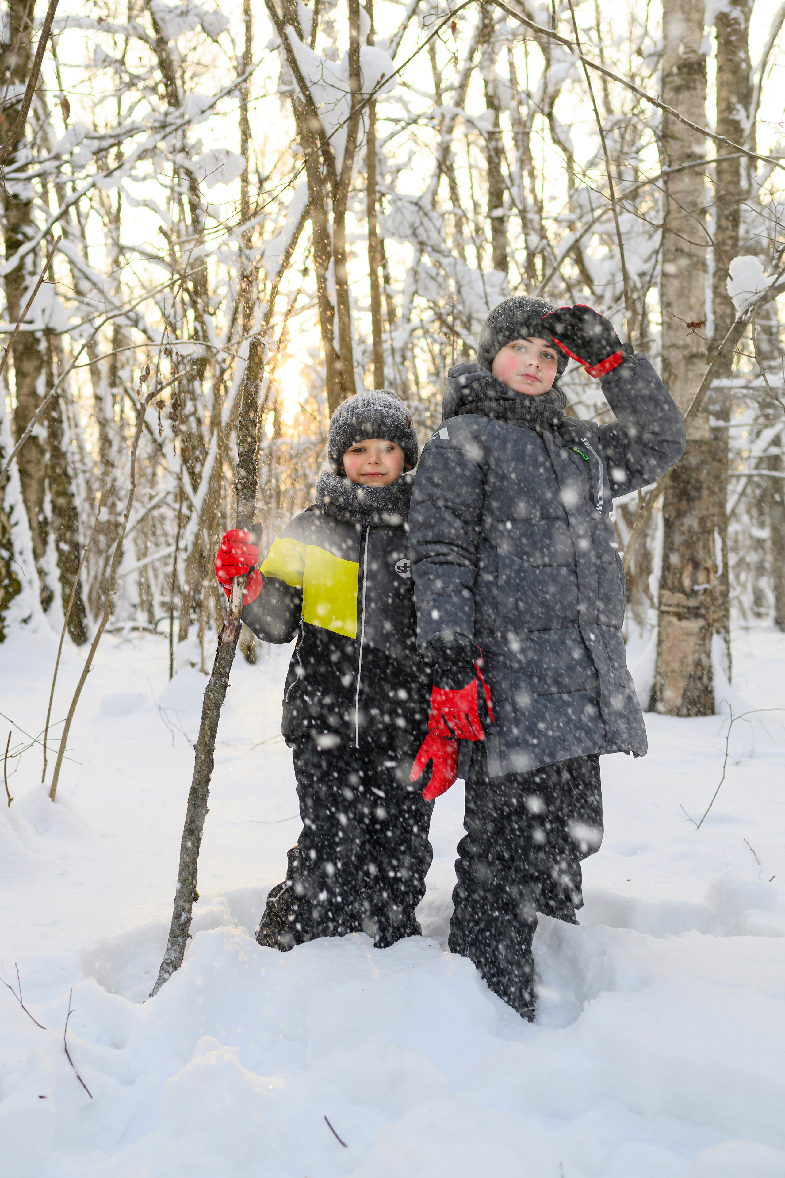 Зимние фотопрогулки. Семейный, детский фотограф в Москве Дегтярева Анастасия