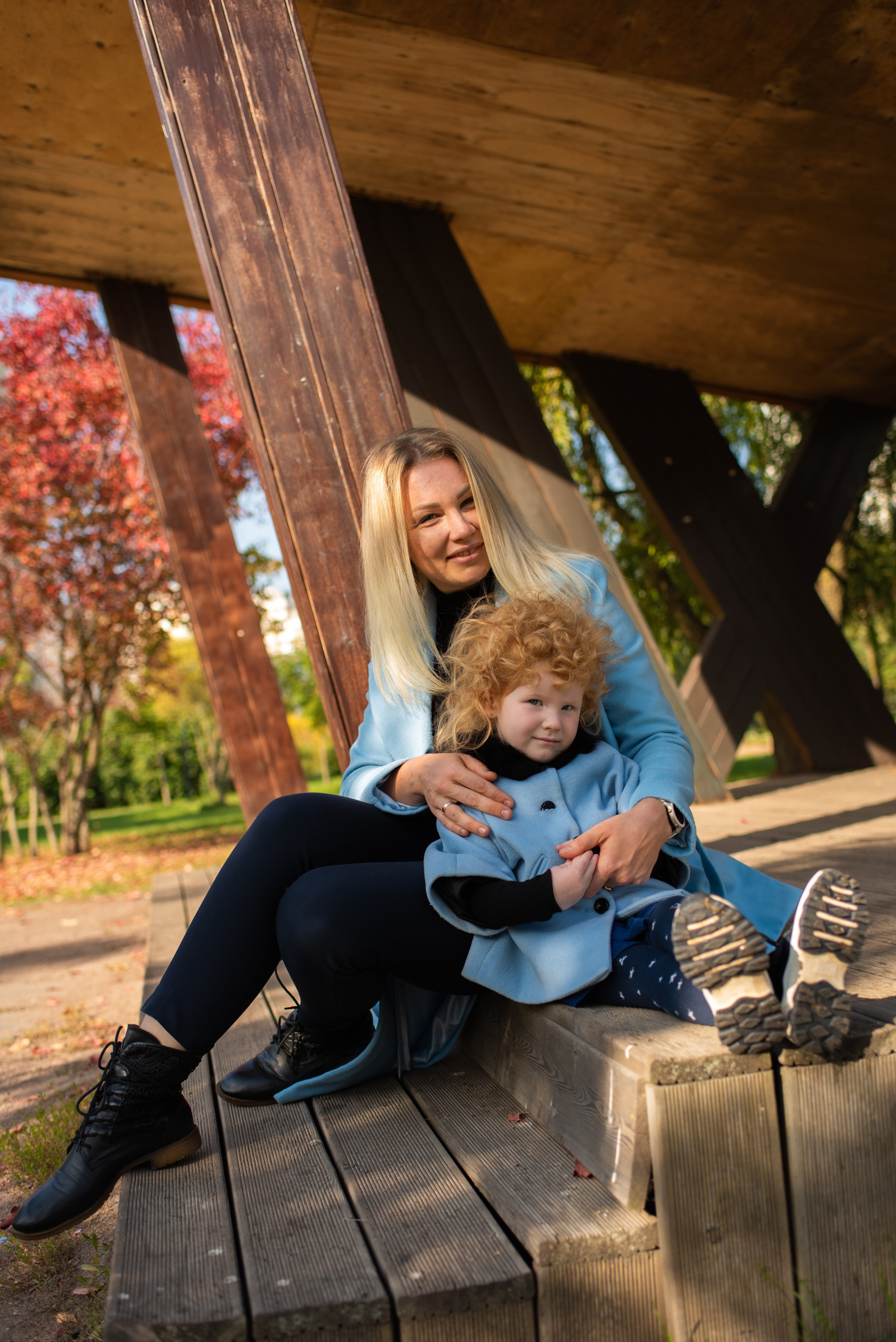 Семейная фотопрогулка. Семейный, детский фотограф в Москве Дегтярева Анастасия