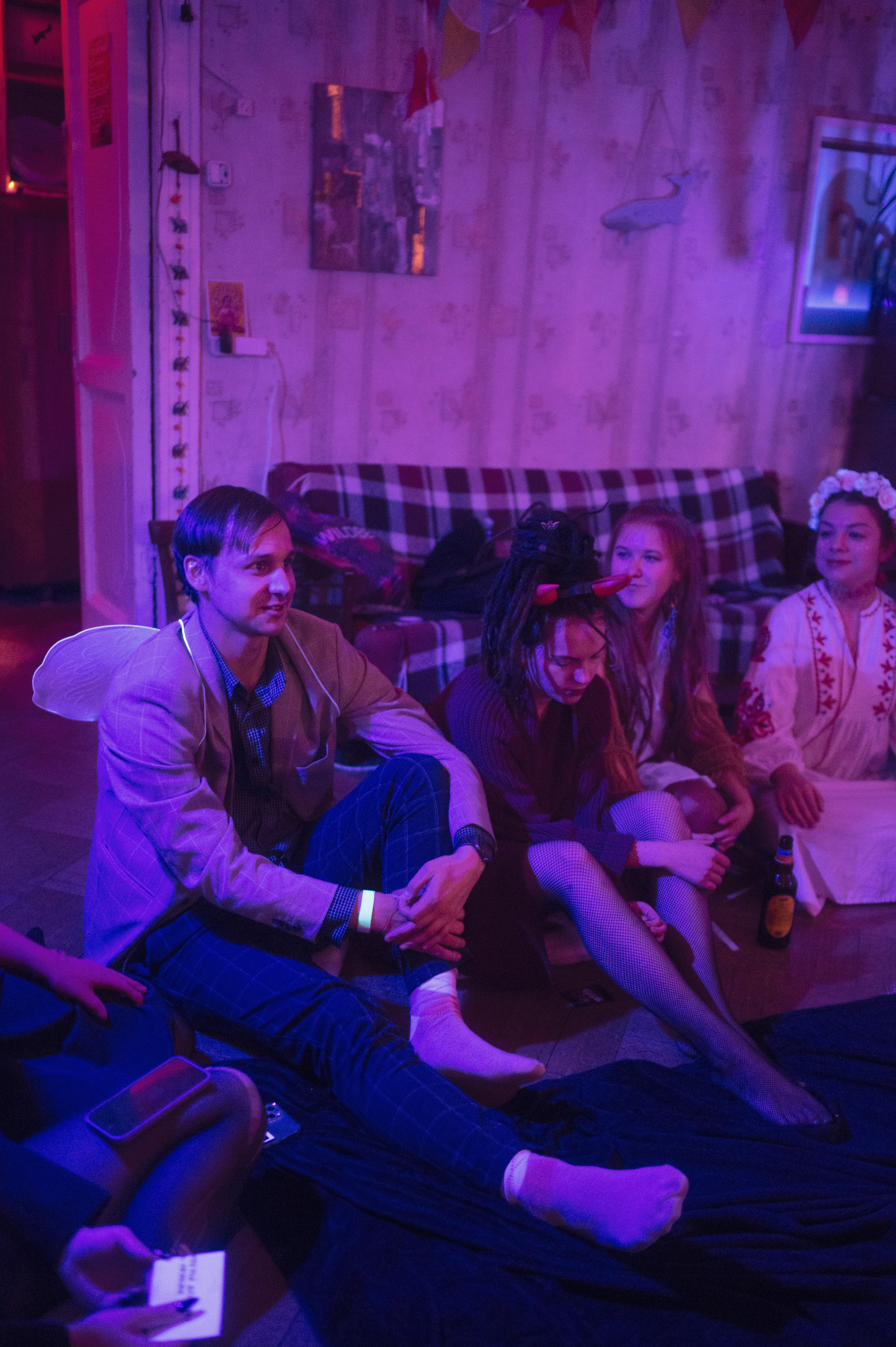 Хеллоуин у Мищенко. Портретный и репортажный фотограф в Санкт-Петербурге