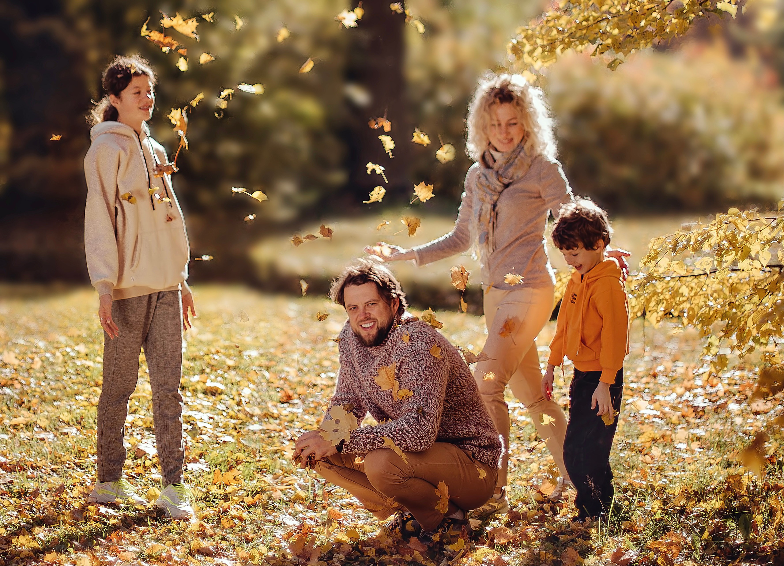 СЕМЬЯ. Фотограф из Санкт-Петербурга Ильинская Ксения