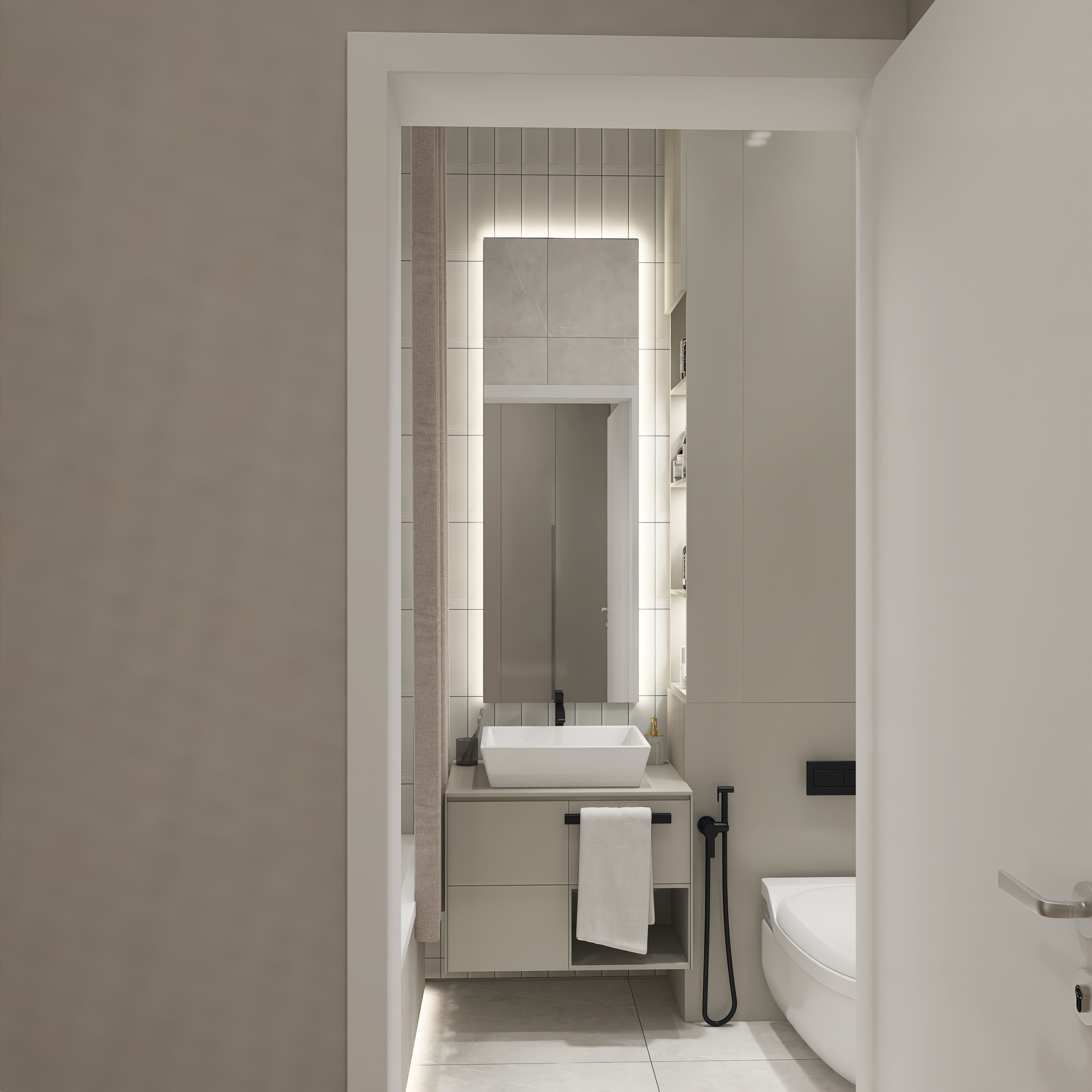 ЖК Современник. Площадь 46 кв. м. Дизайнер интерьера в Новосибирске_Елена Сергеева