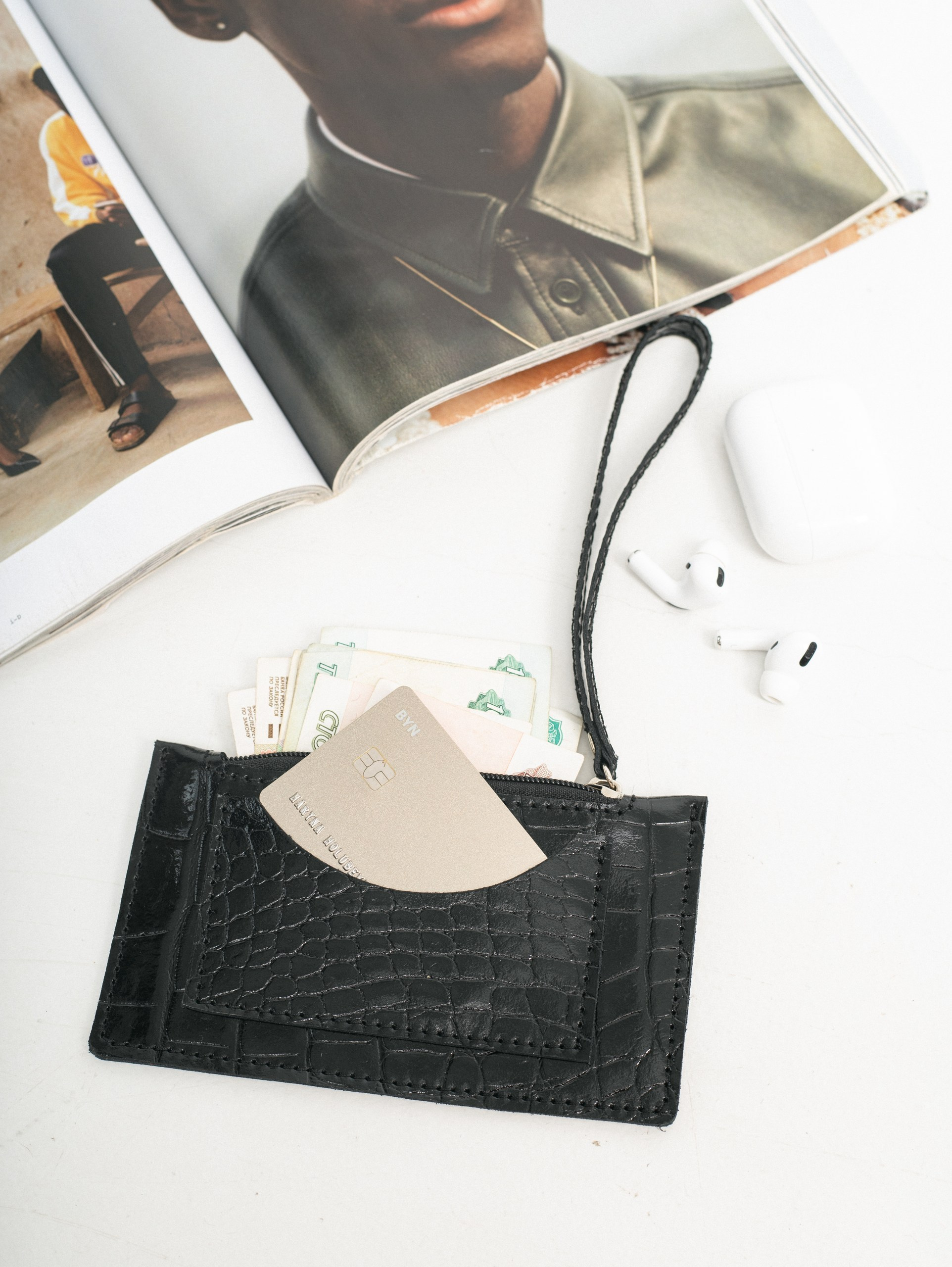 Модель 6КС04. Бренд Alligatore Biaco — это изящные изделия из натуральной кожи