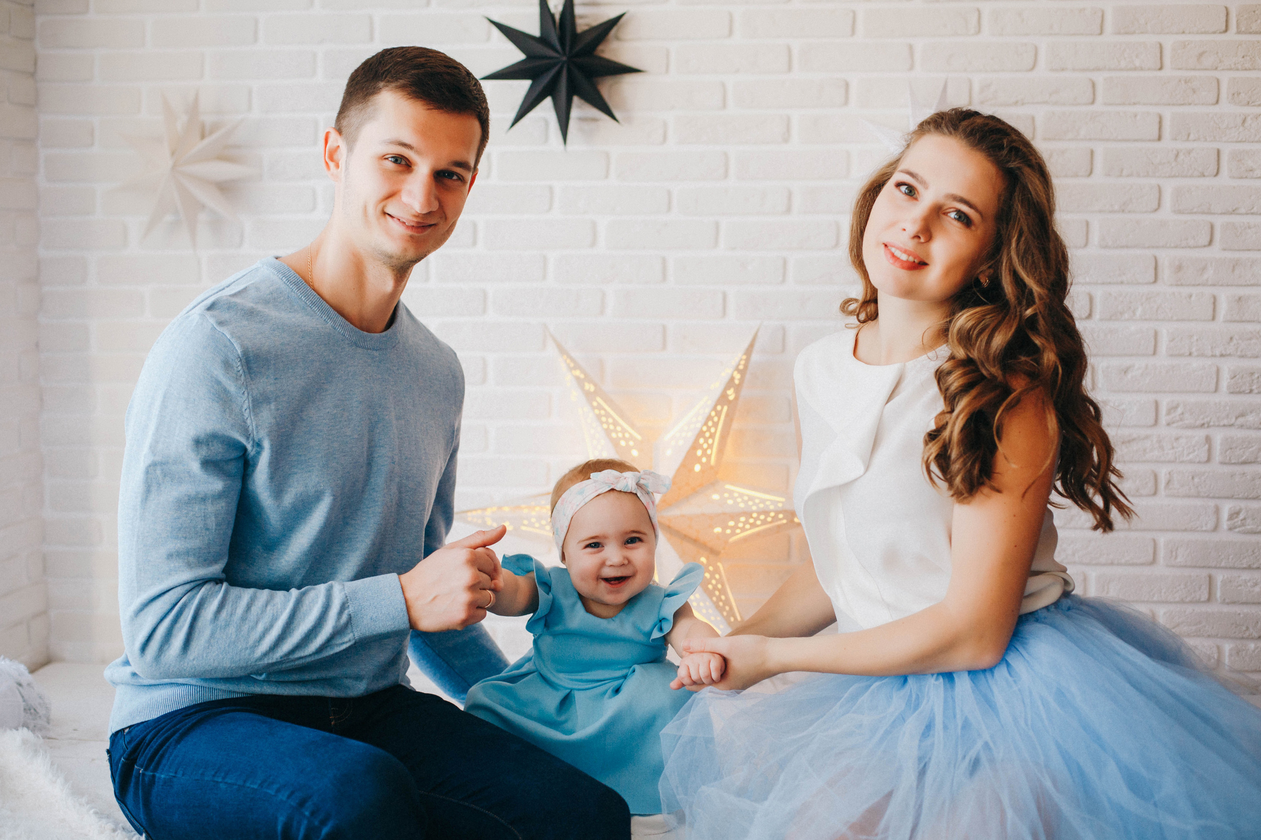 New Year — Екатерина, Антон и Таисия. Фотостудия SVET в Курске - Фотограф Светлана Кобелева