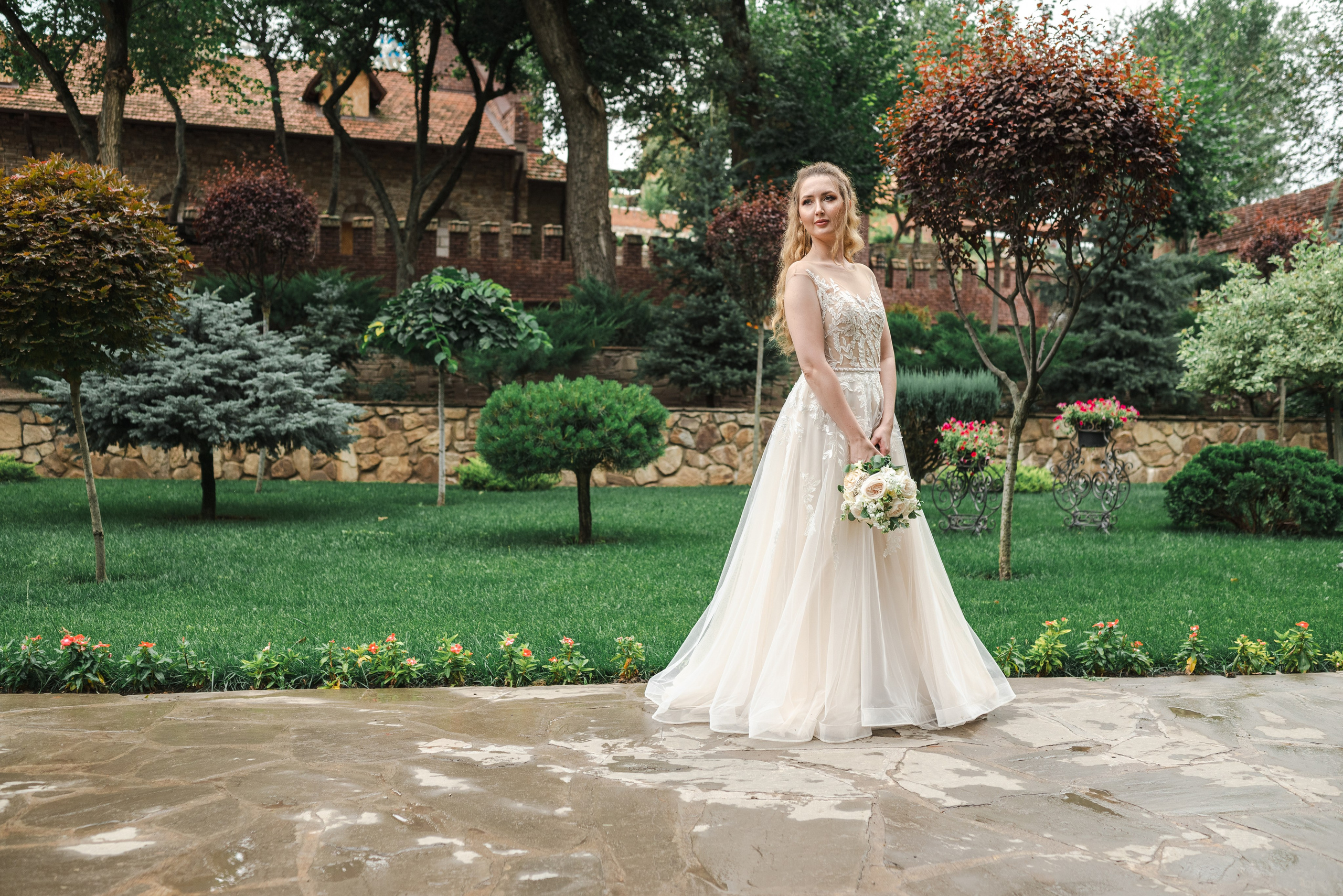 Свадебная фотосессия на природе, в парке Лога, Каменск-Шахтинский. Фотограф в Каменске-Шахтинском Ольга Сагал