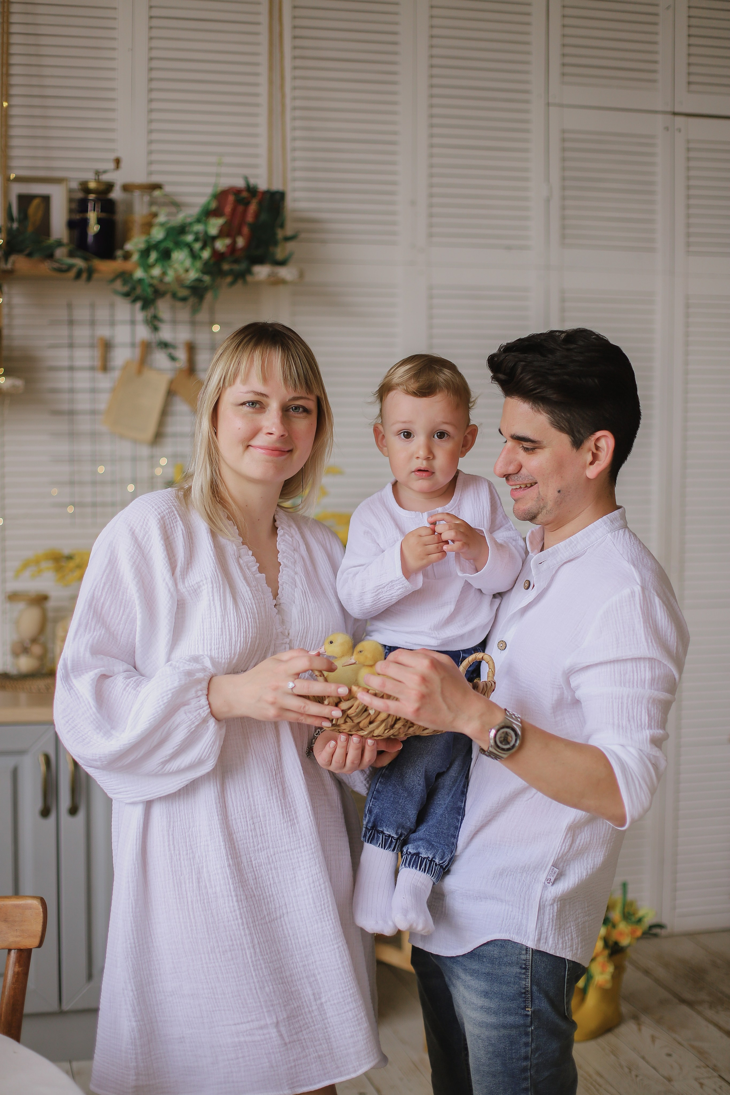 Андрей, Кристина, Лукас — с утятами. Свадебный, семейный и детский фотограф в Люберцах Зайцева Анастасия