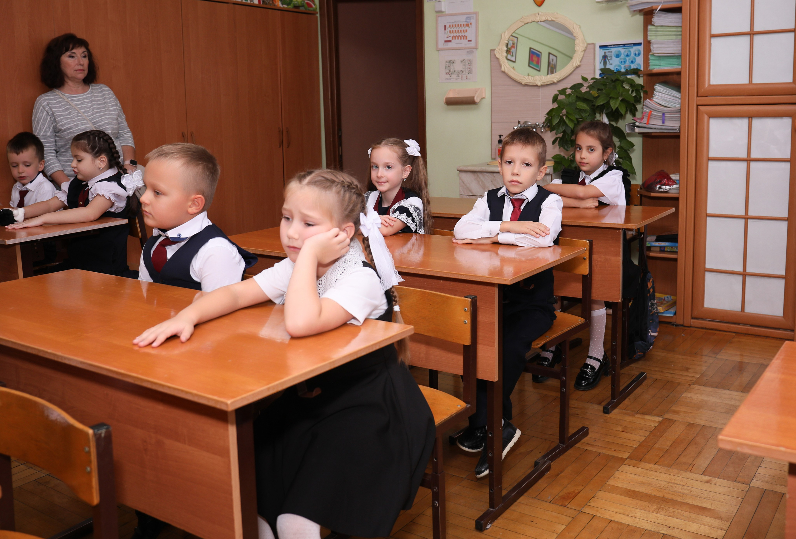 1 класс (Школа 93). Детский семейный фотограф Краснодар