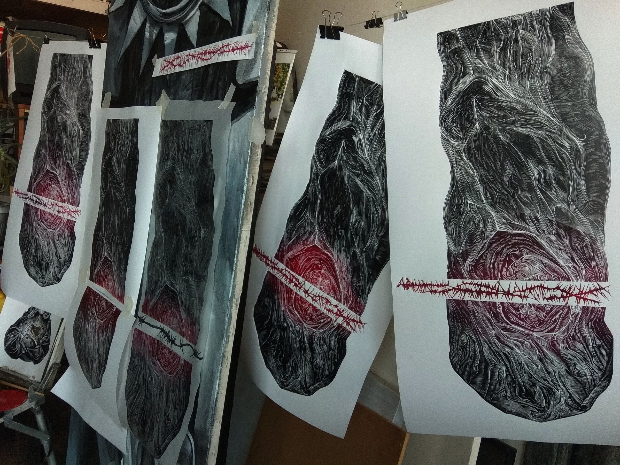 Галерея работ Яны Серпуховой. Серпухова