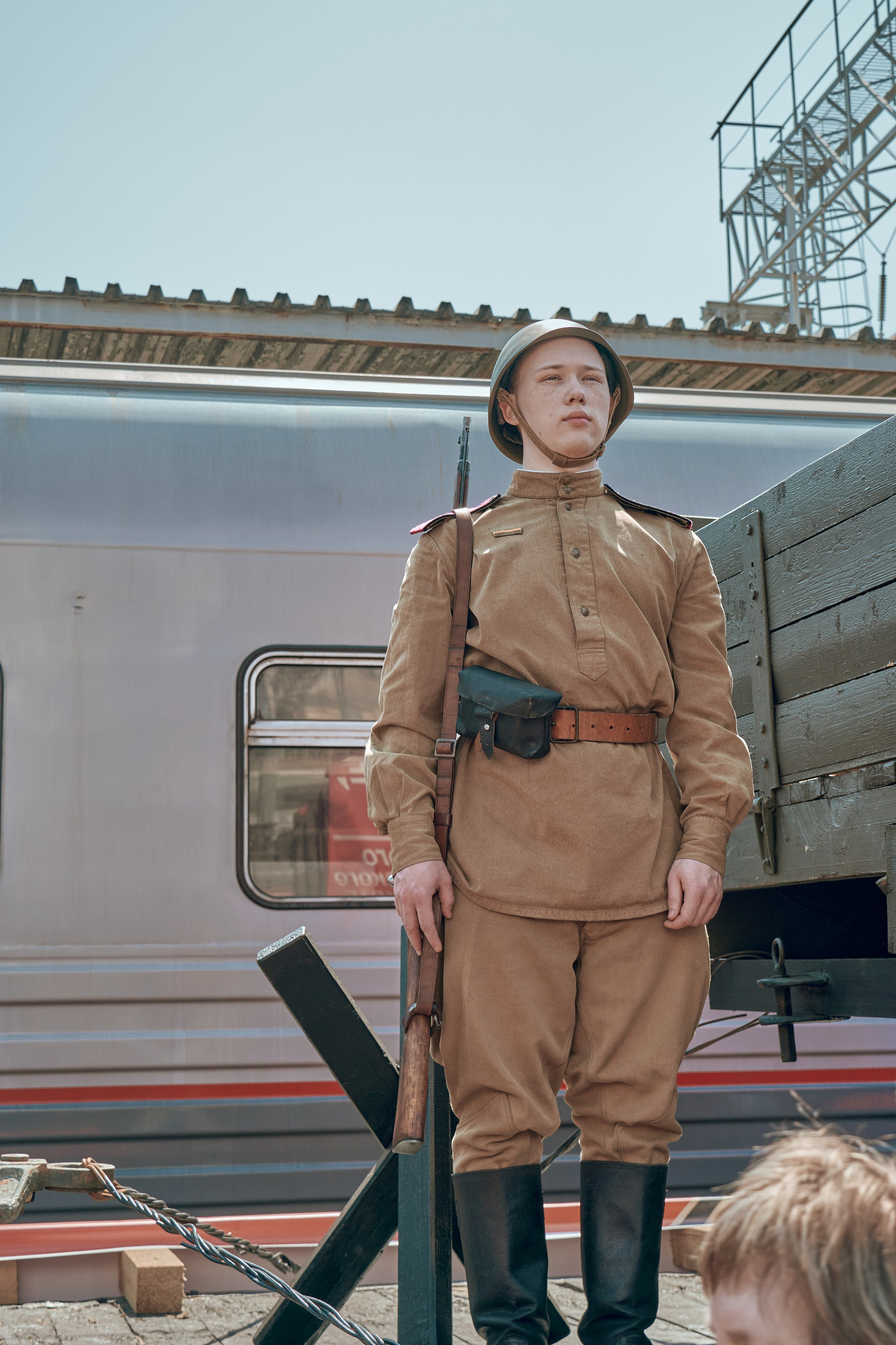 Поезд Победы!. Фотограф во Владивостоке