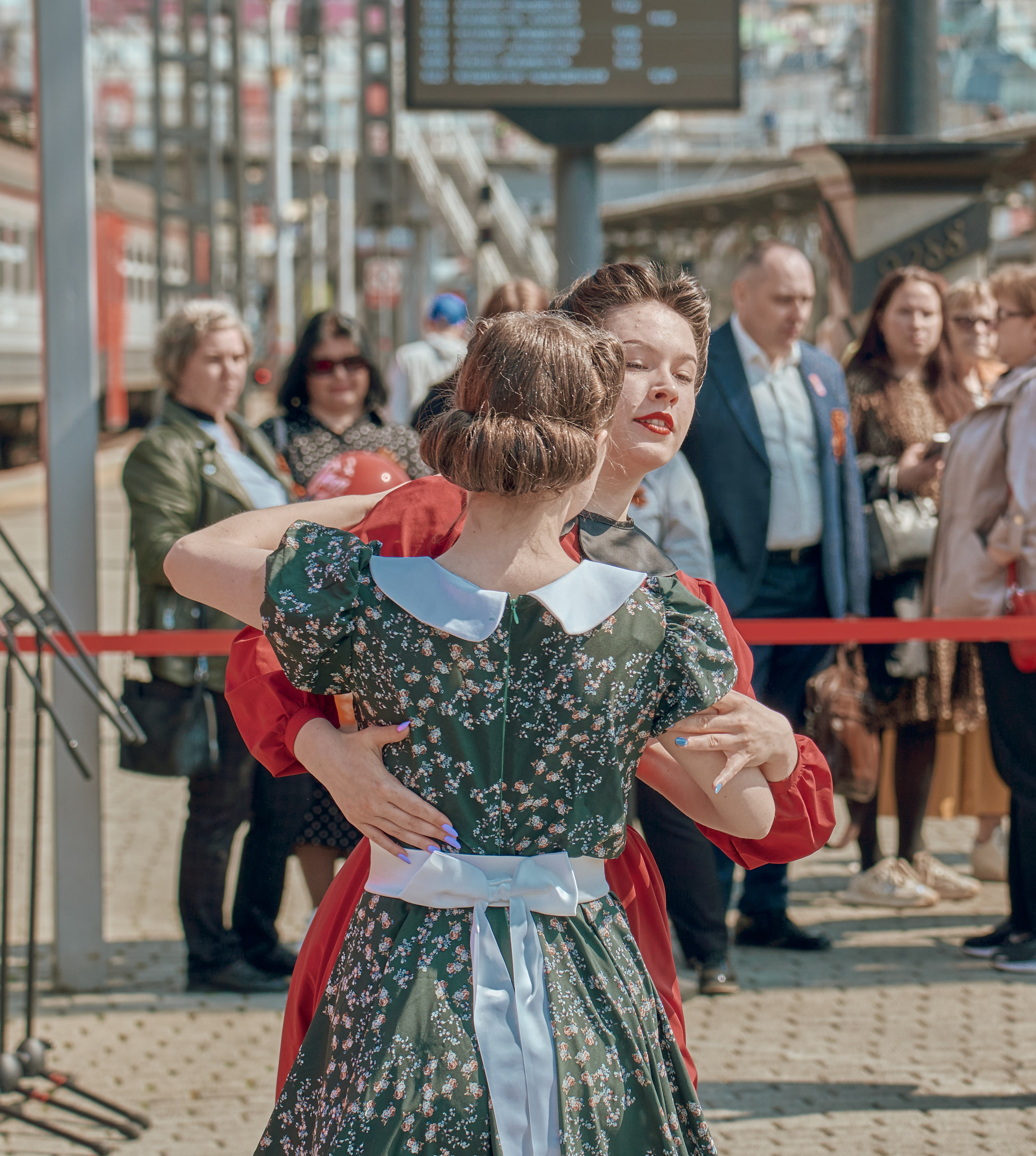 Поезд Победы!. Фотограф во Владивостоке
