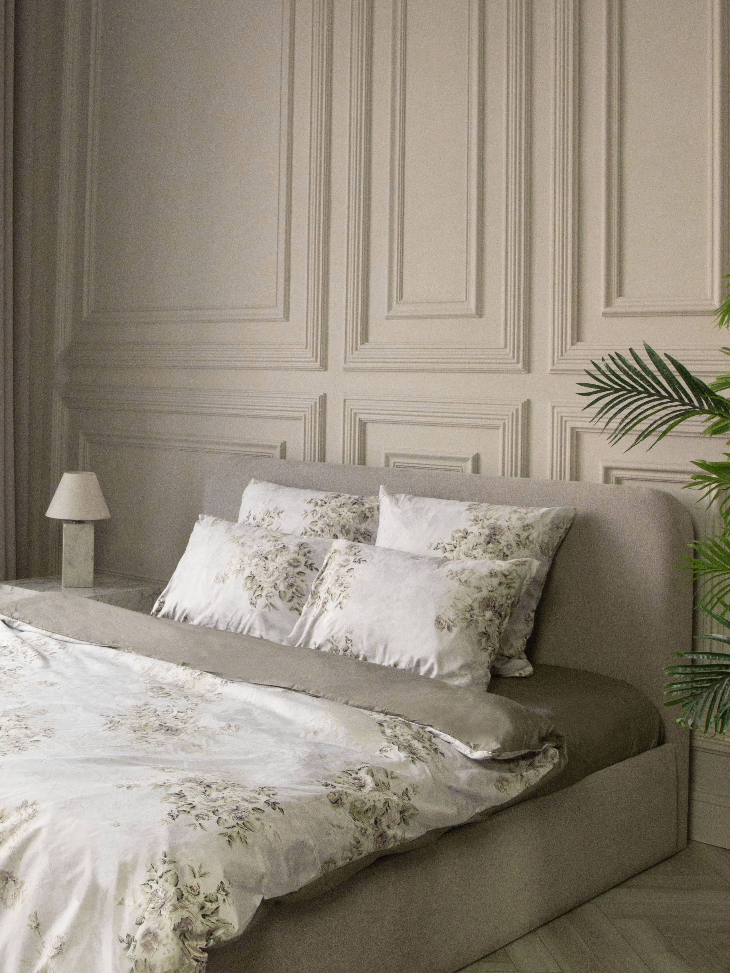 Постельное белье. Фотостудия предметной и модельной съёмки для маркетплейсов