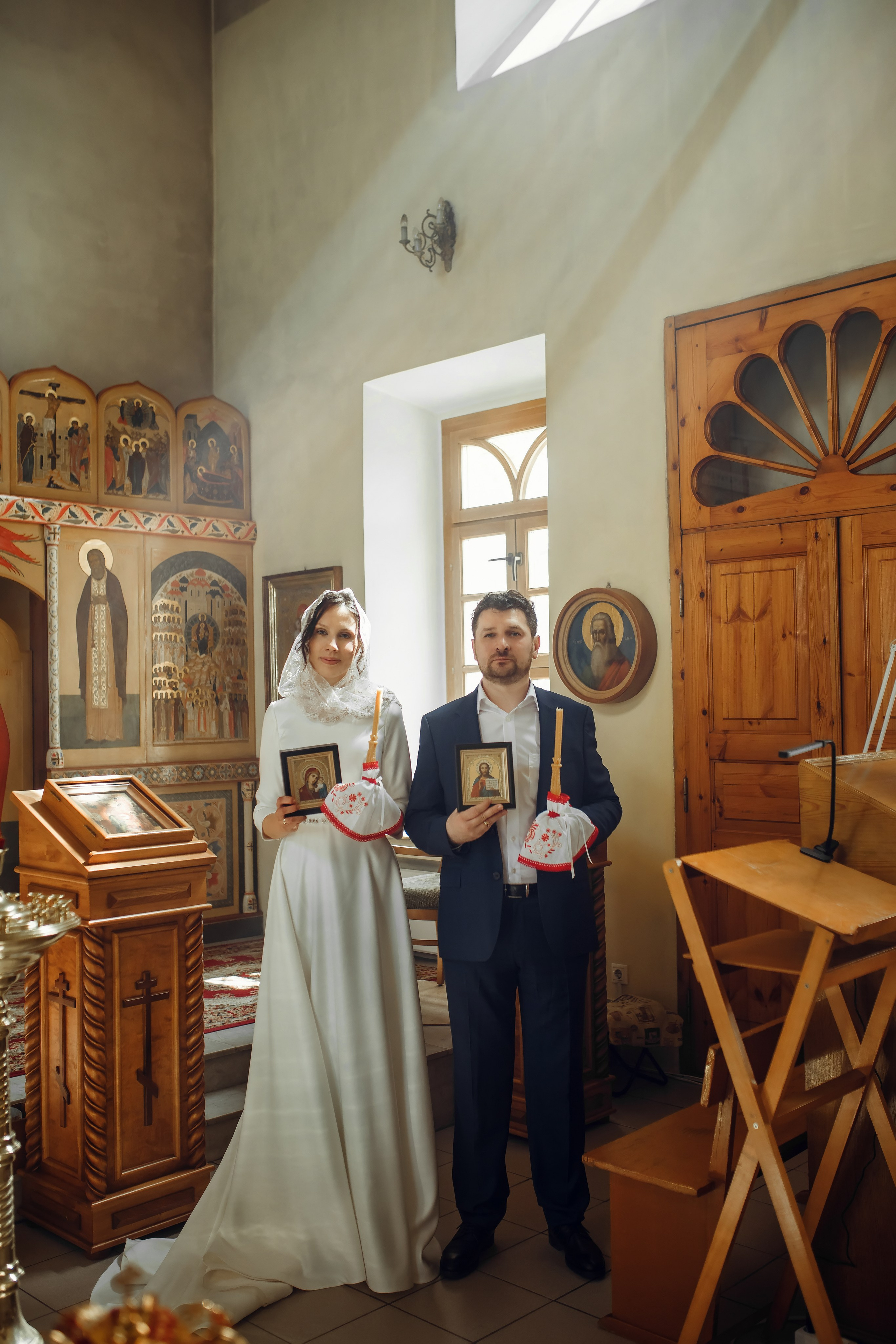 Венчание Игоря и Анны. Фотограф на Крещение, семейный фотограф в Москве