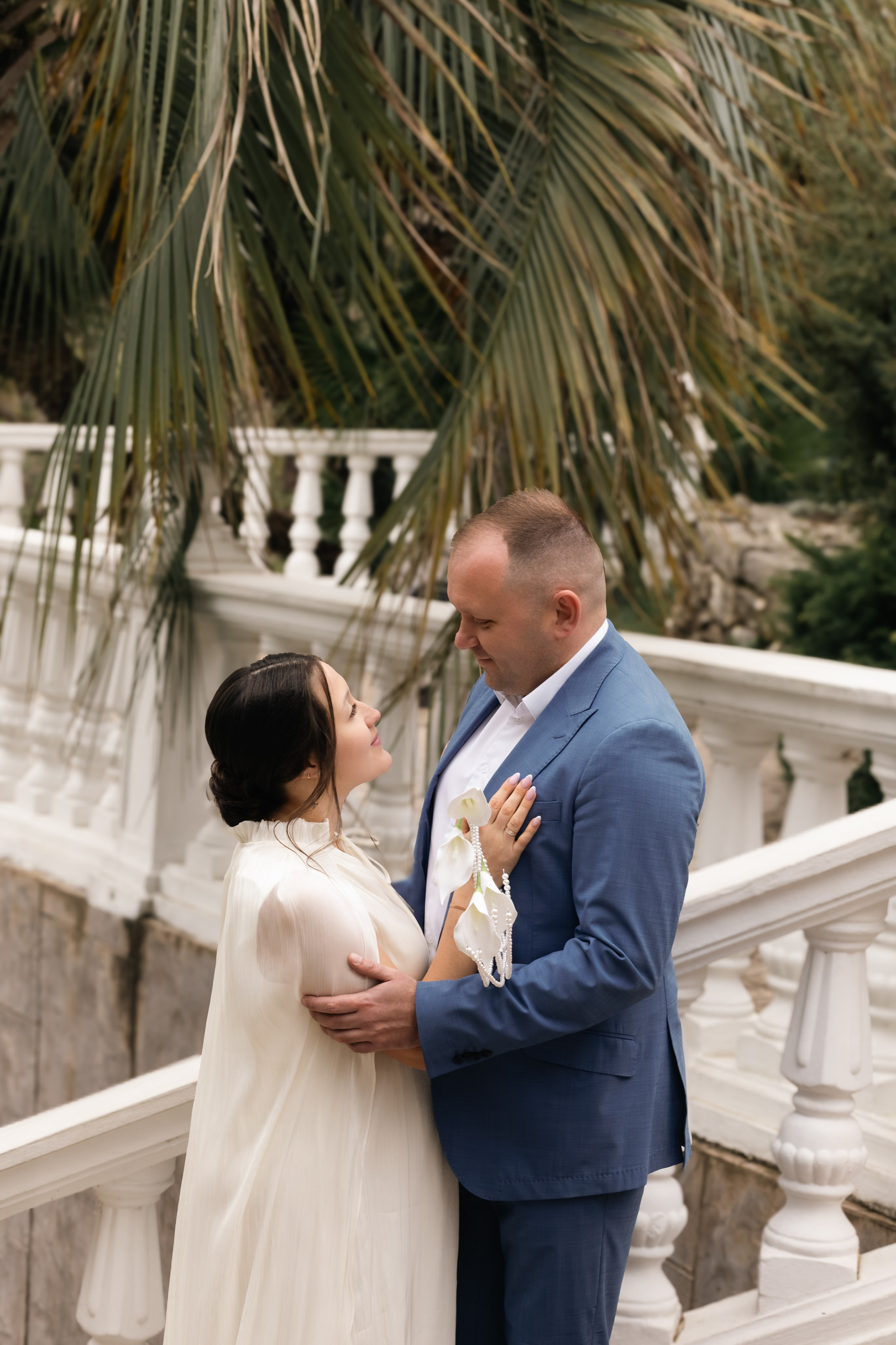 Свадебная фотосессия в парке «Южные Культуры». Адлер. Сочи. Фотограф Мария Камаева