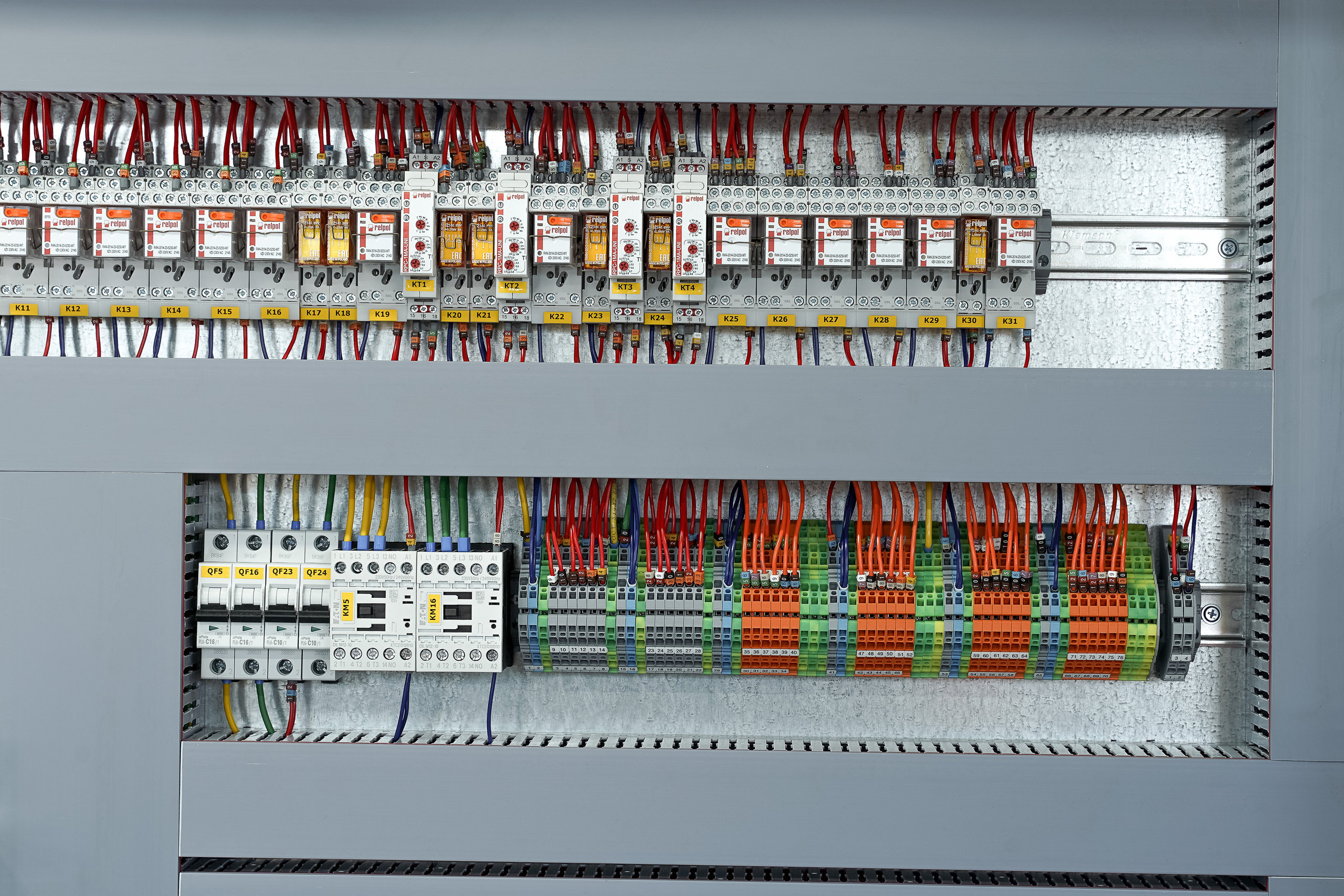 Фотосессия на производстве электрических шкафов