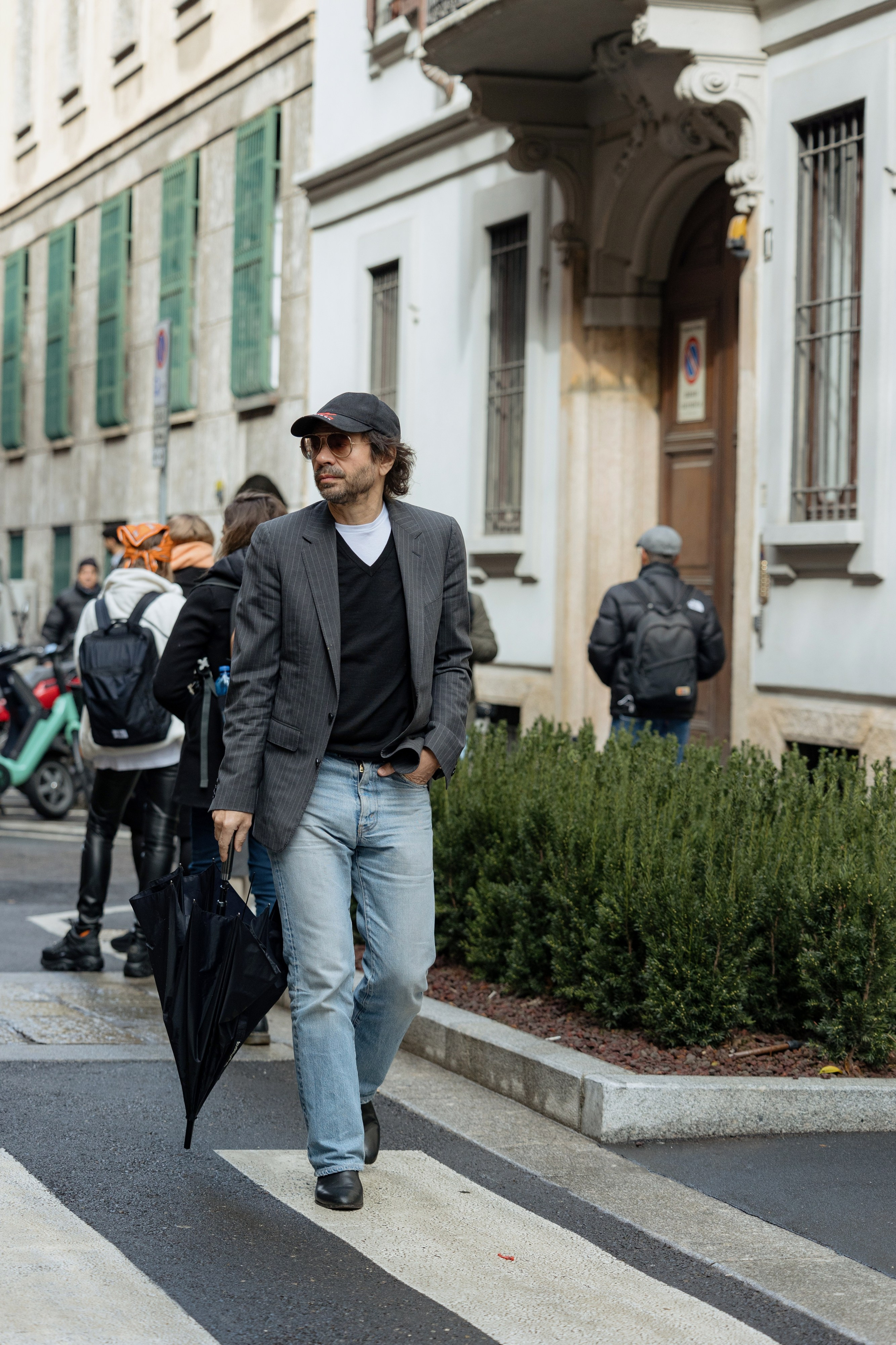 ARMANI MFW FALL/WINTER 24/25. Photographer in Milan Ivan Goncharov