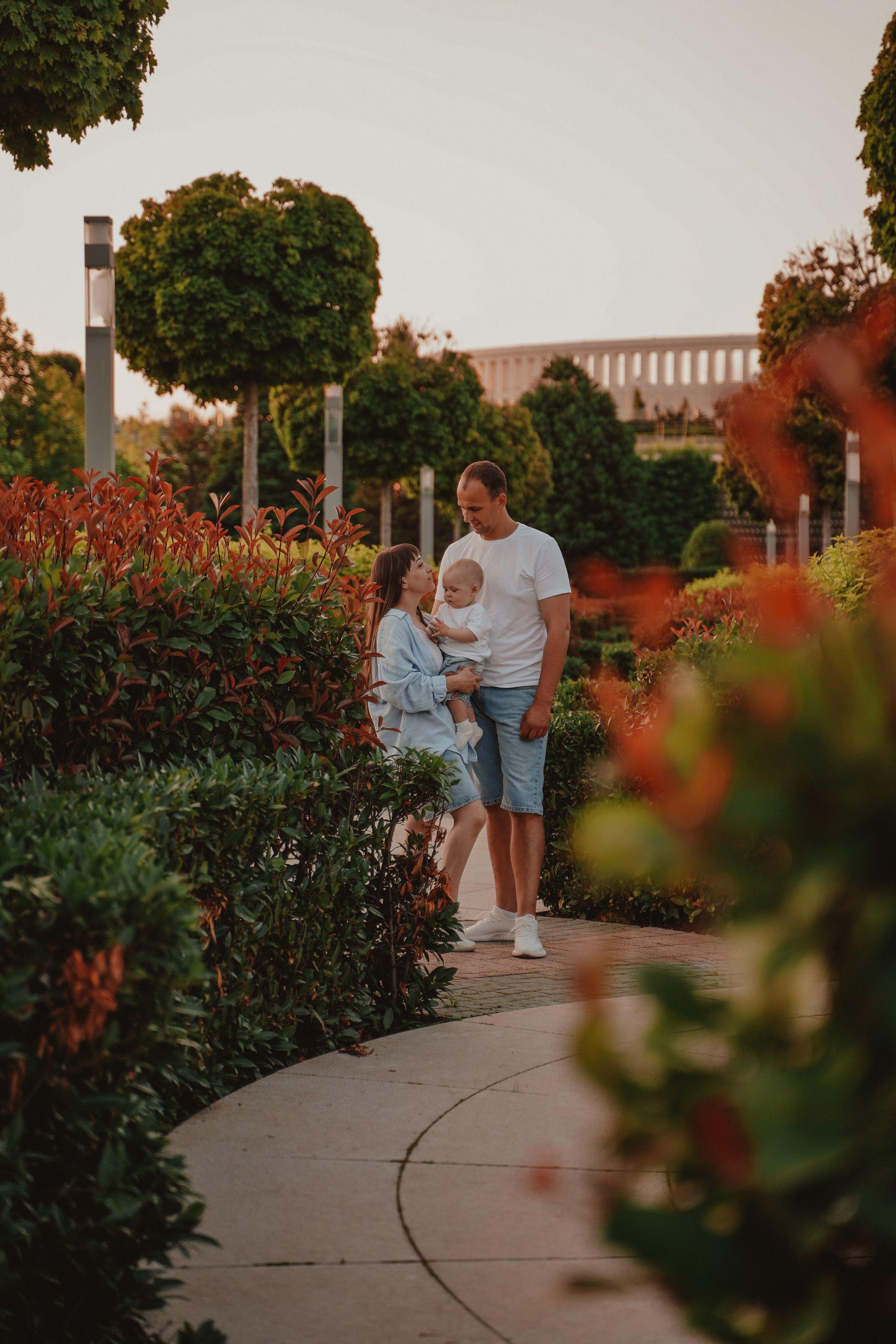 Семейная фотосессия в парке Галицкого. Семейный и женский фотограф в Краснодаре Анастасия Приймак