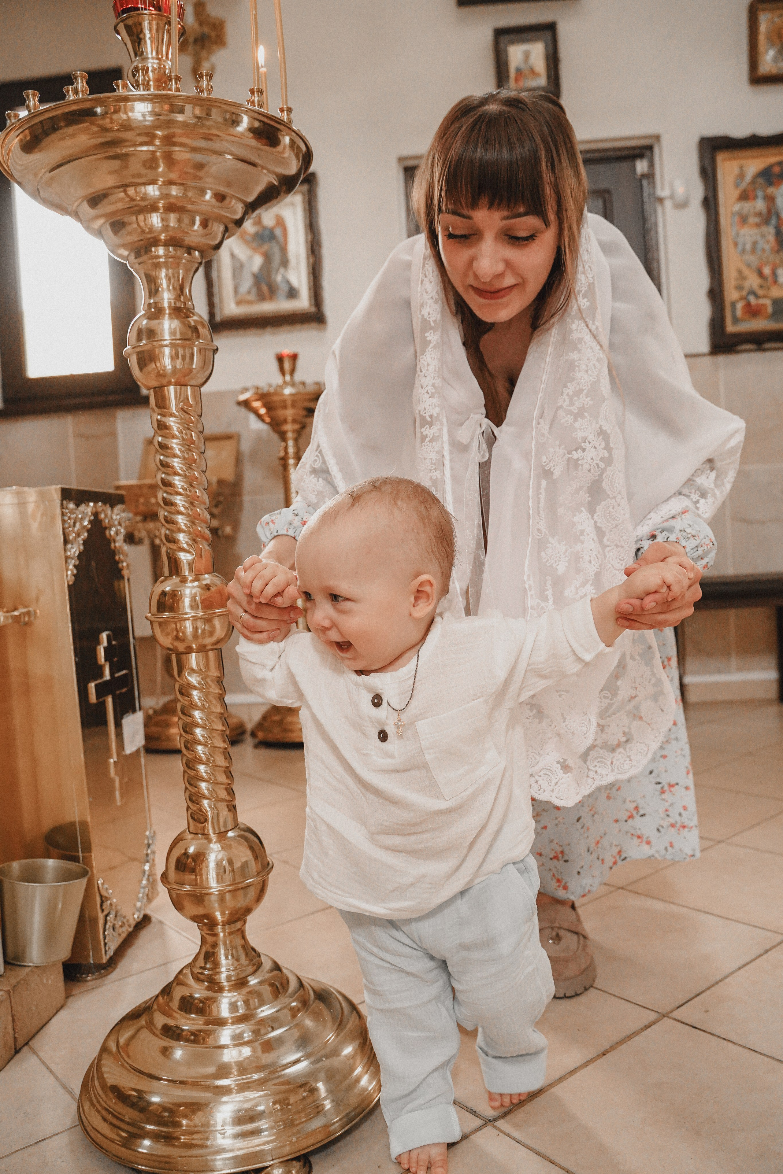 Крещение Лёвы. Семейный и женский фотограф в Краснодаре Анастасия Приймак