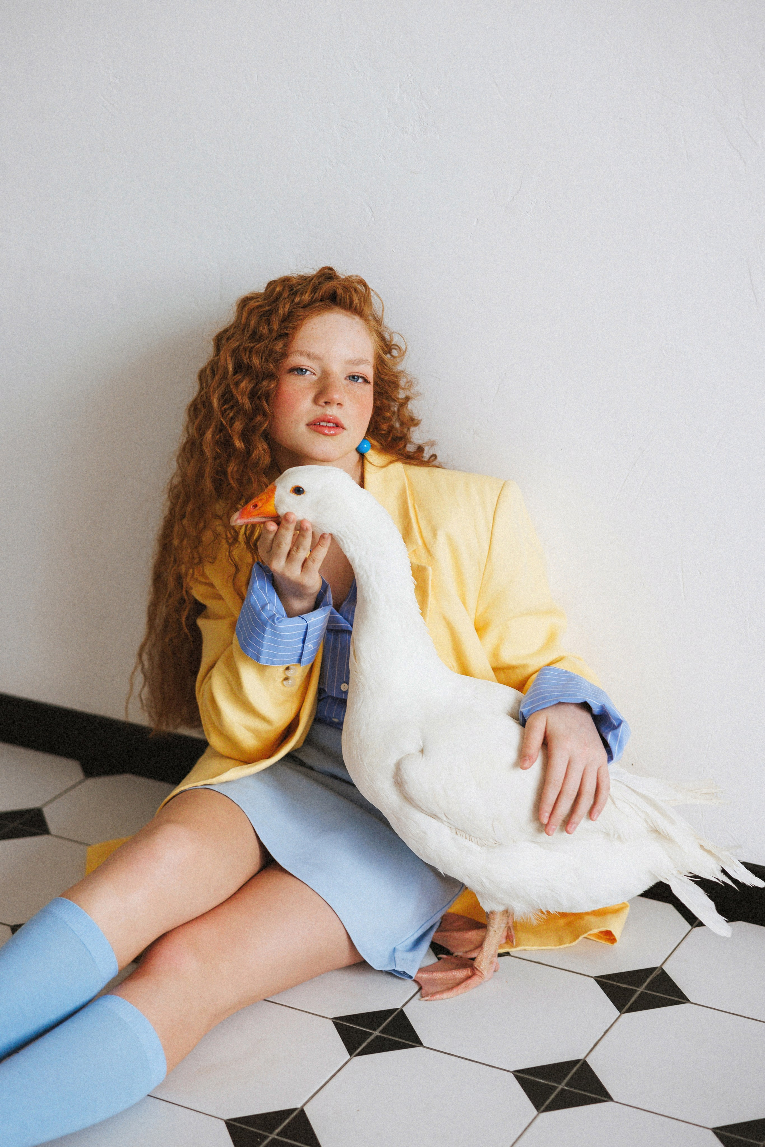 Фотосессия с Гусем в фотостудии «Lite, город Краснодар. Семейный и детский фотограф в Краснодаре Анна Трашкова