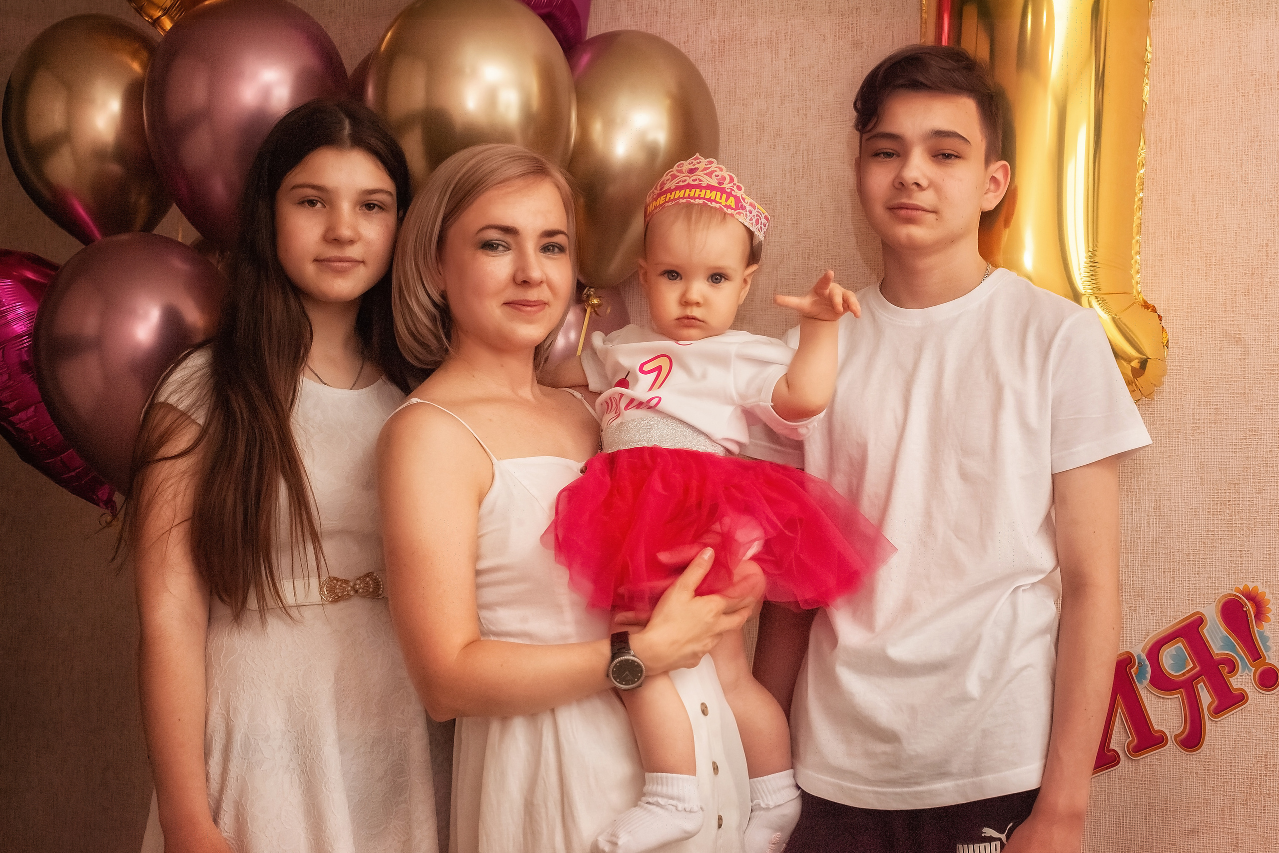 Фотосессия Алёне 1 год. Детский и семейный фотограф в Волгограде Хачатурова Анна