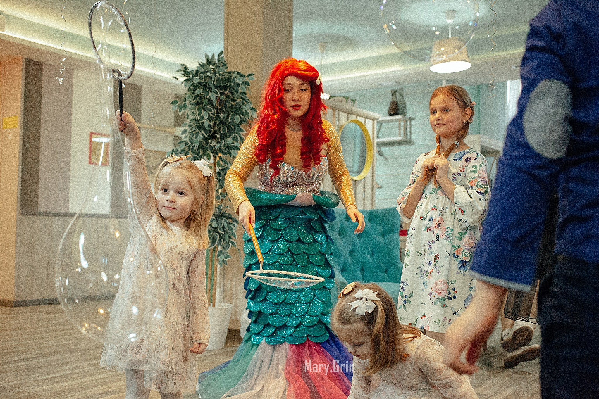 Детский день рождения в кафе Андерсон. Детский и семейный фотограф, фотограф мероприятий Нижний Новгород