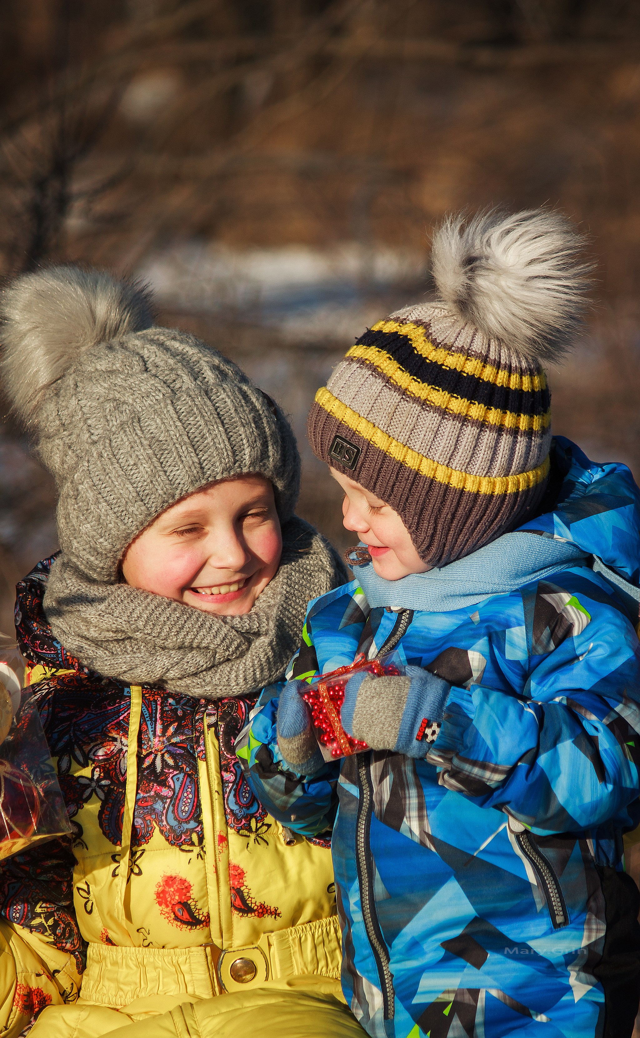 Зимняя фотопрогулка на мещерском озере с мандаринами. Детский и семейный фотограф, фотограф мероприятий Нижний Новгород