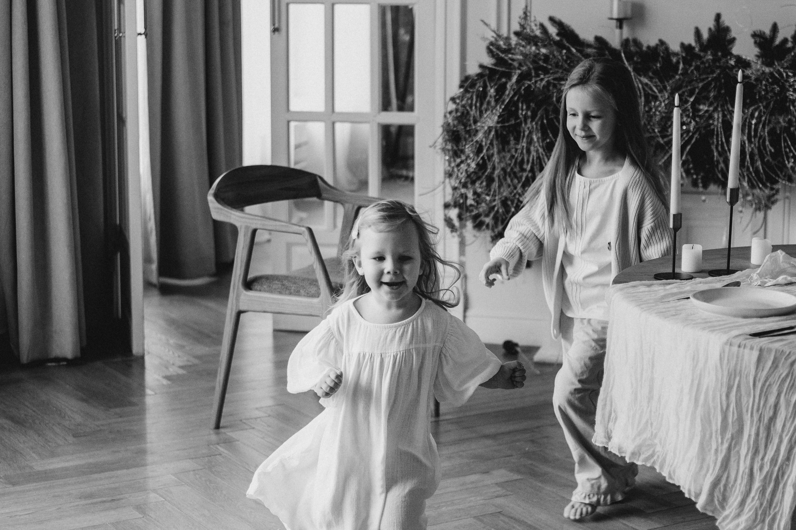 Марина, Аврора, Оливия, новогодняя история. Семейный фотограф в Москве Марина Петра