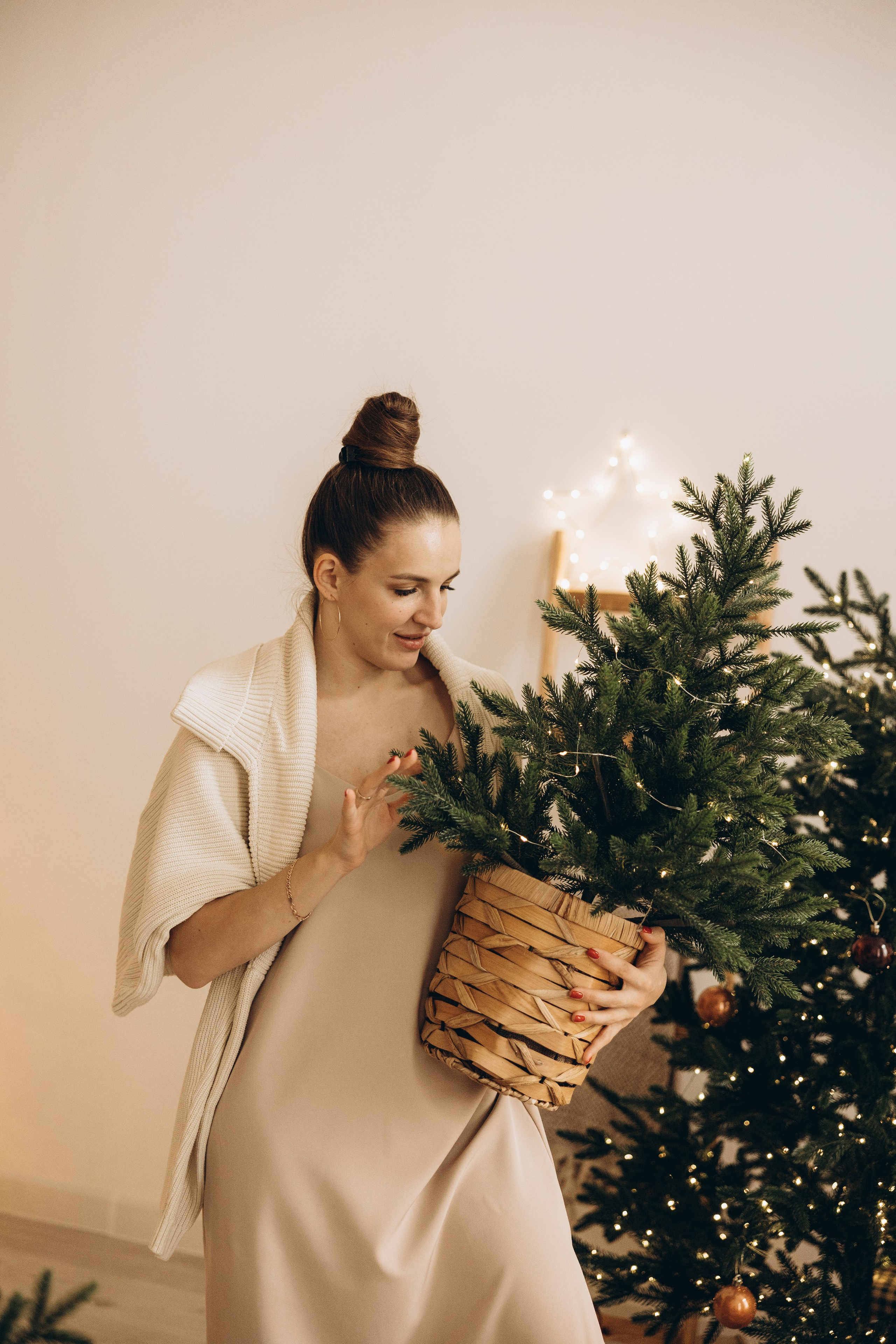 Ольга и Мирослава НГ. Семейный фотограф в Москве Виктория Ястребинская