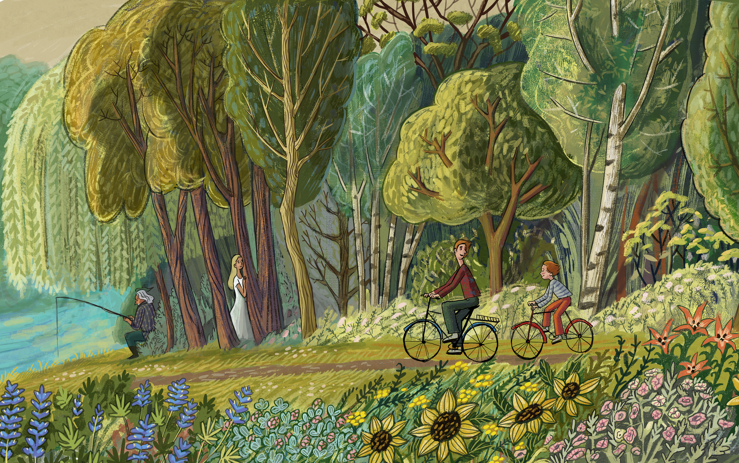 Wizard's granddaughter. Анна Гантимурова иллюстратор, театральный видеохудожник мультипликатор