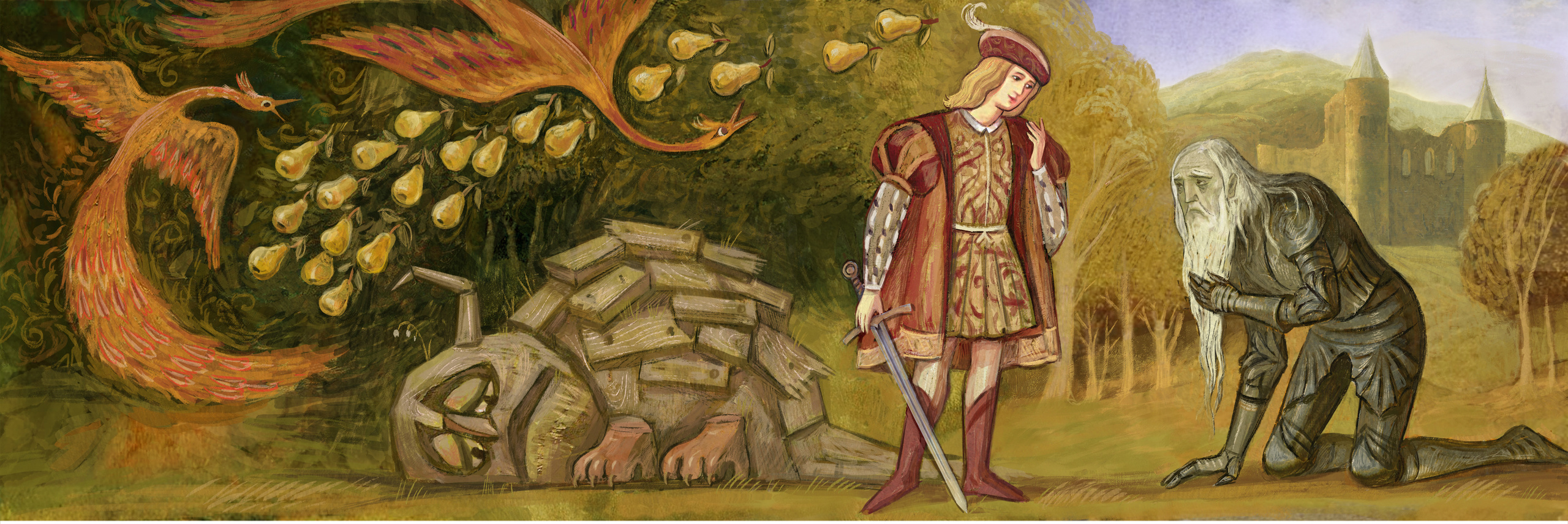 Tale of the white deer. Анна Гантимурова иллюстратор, театральный видеохудожник мультипликатор