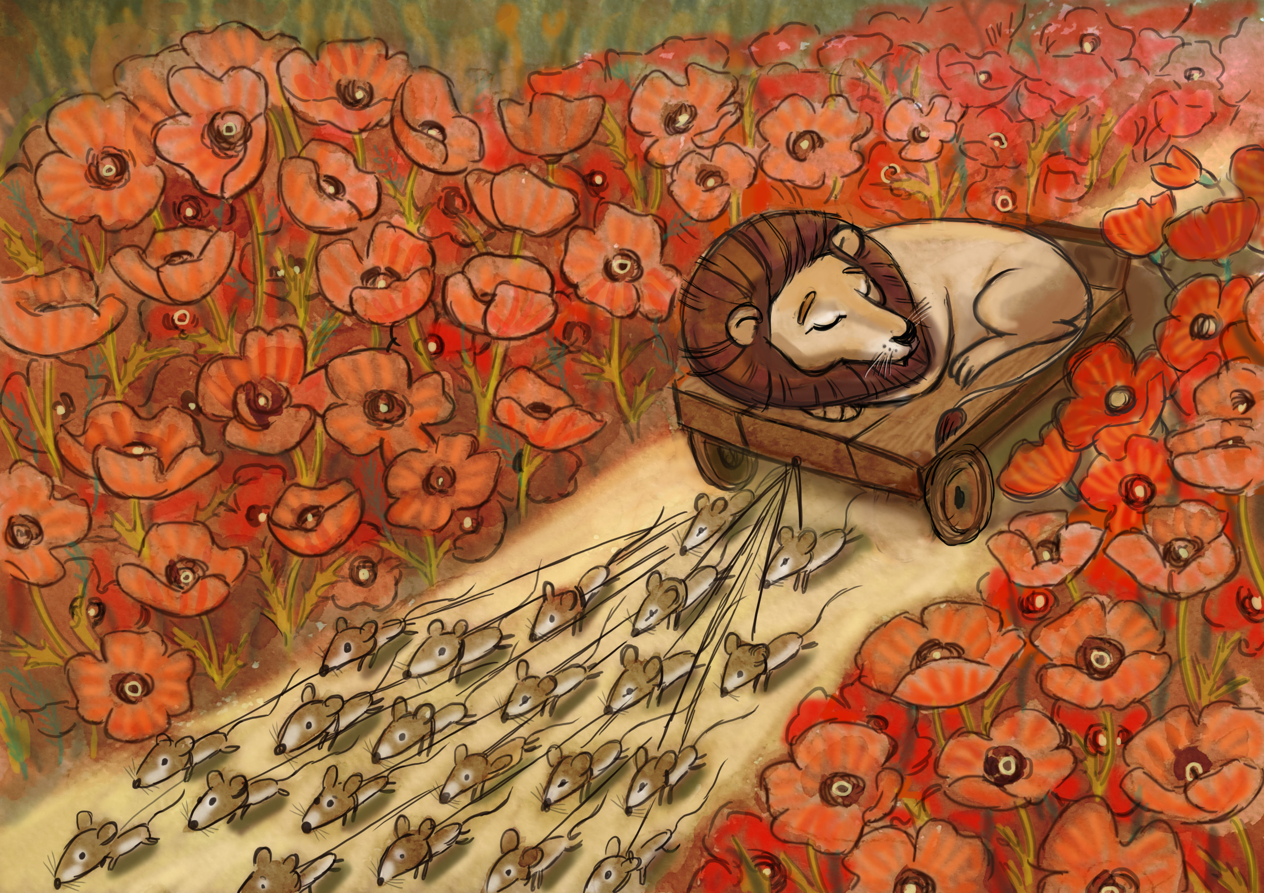 The Wizard of Oz. Анна Гантимурова иллюстратор, театральный видеохудожник мультипликатор