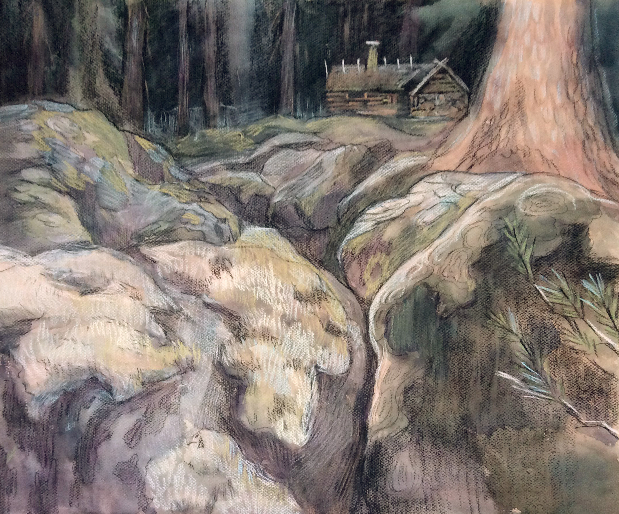 Pastels and watercolor. Анна Гантимурова иллюстратор, театральный видеохудожник мультипликатор