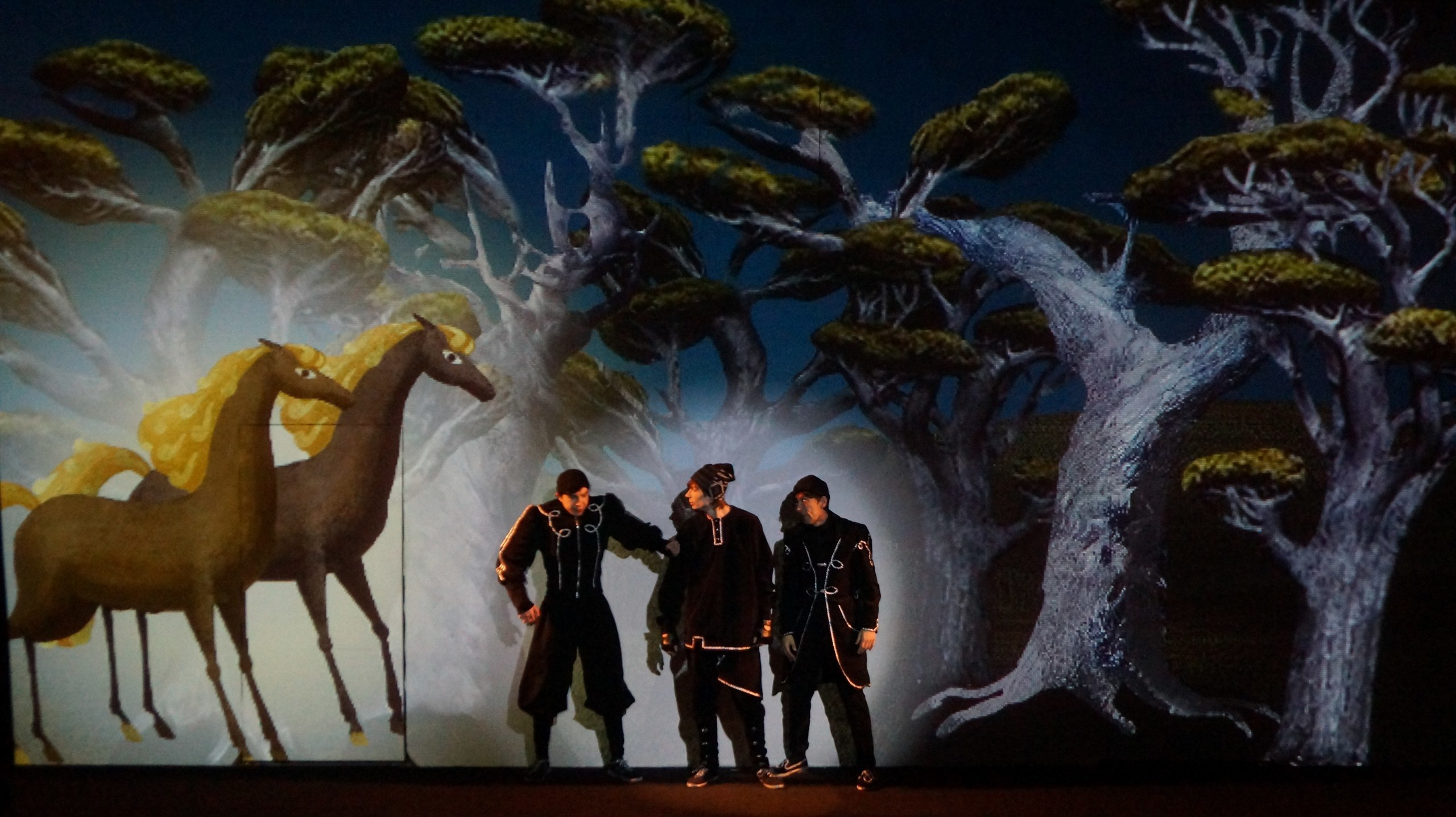 The Little Humpbacked Horse. Анна Гантимурова иллюстратор, театральный видеохудожник мультипликатор