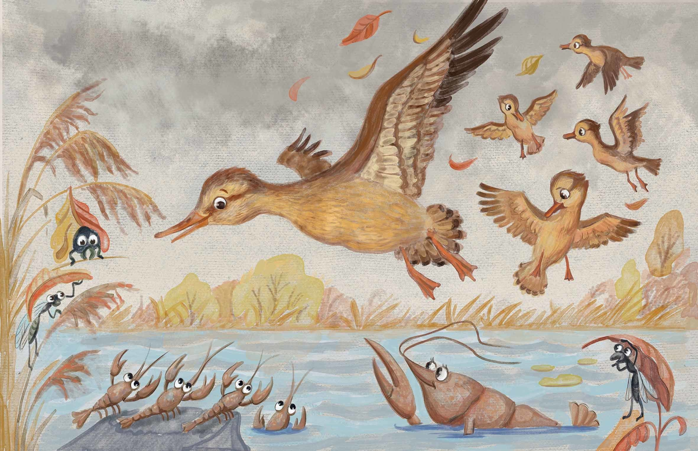 Where the crayfish hibernate. Анна Гантимурова иллюстратор, театральный видеохудожник мультипликатор