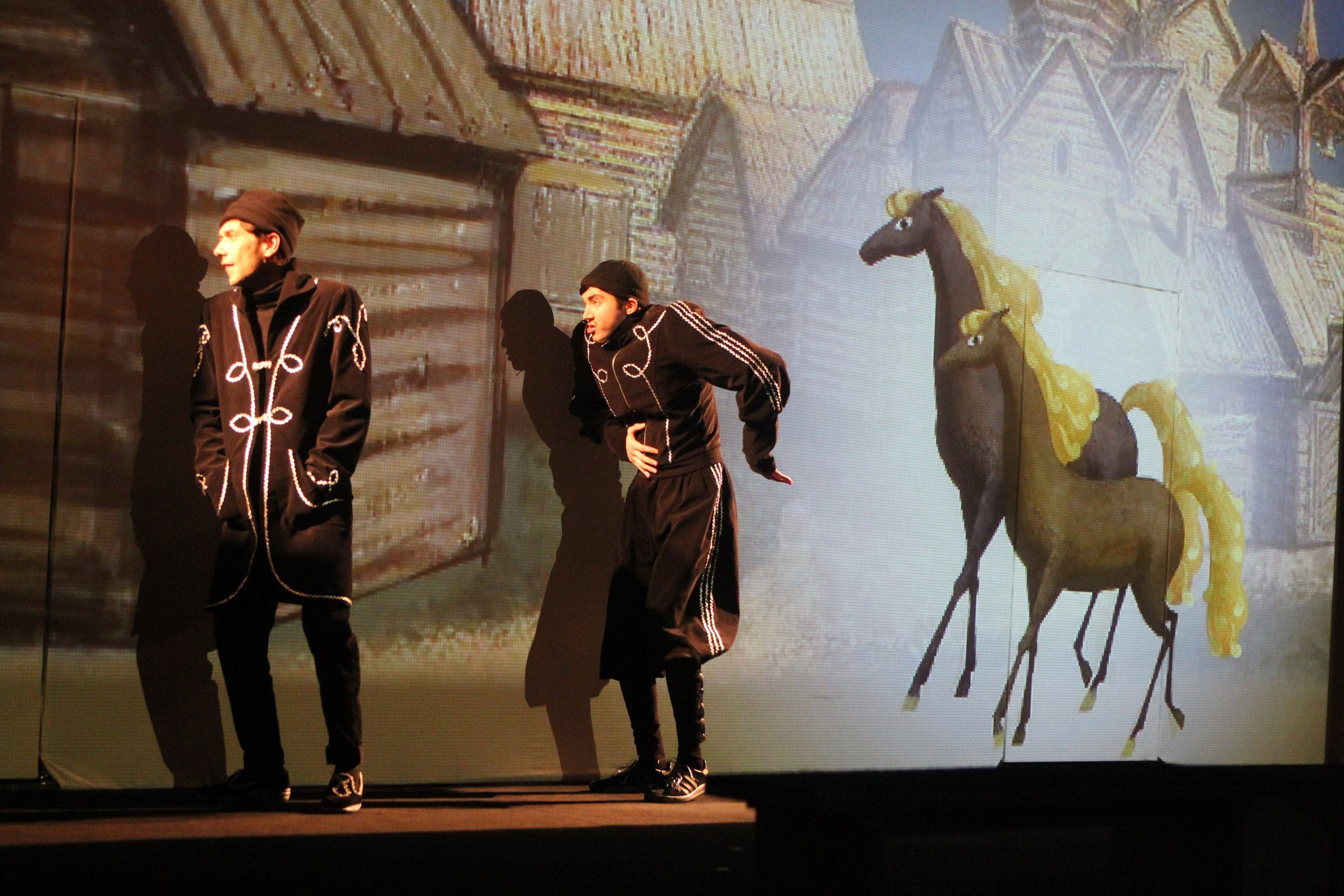 The Little Humpbacked Horse. Анна Гантимурова иллюстратор, театральный видеохудожник мультипликатор