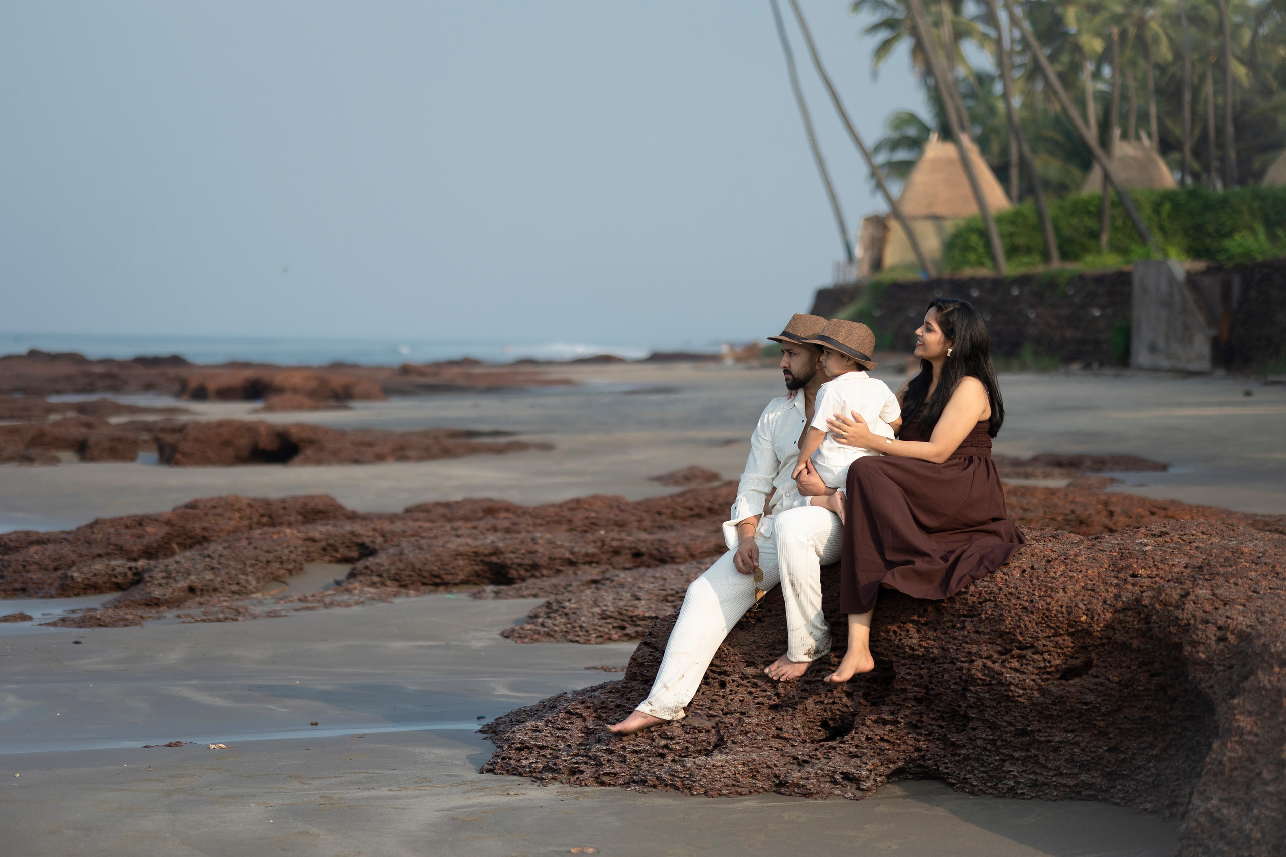 Family photo session in Morgim (GOA). Свадебные видео