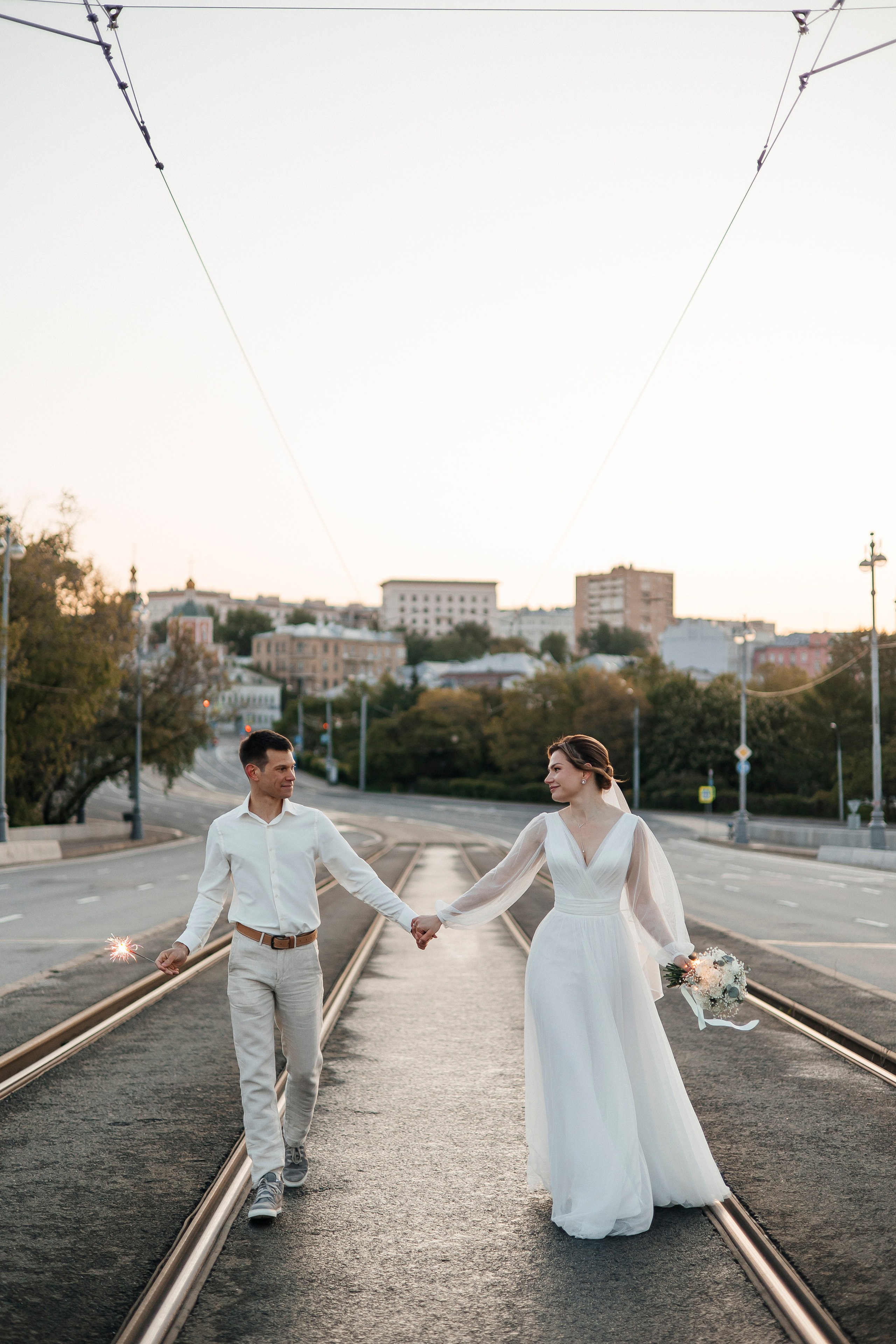 Серафима и Федор (на рассвете). Фотограф в Москве Екатерина Потапова